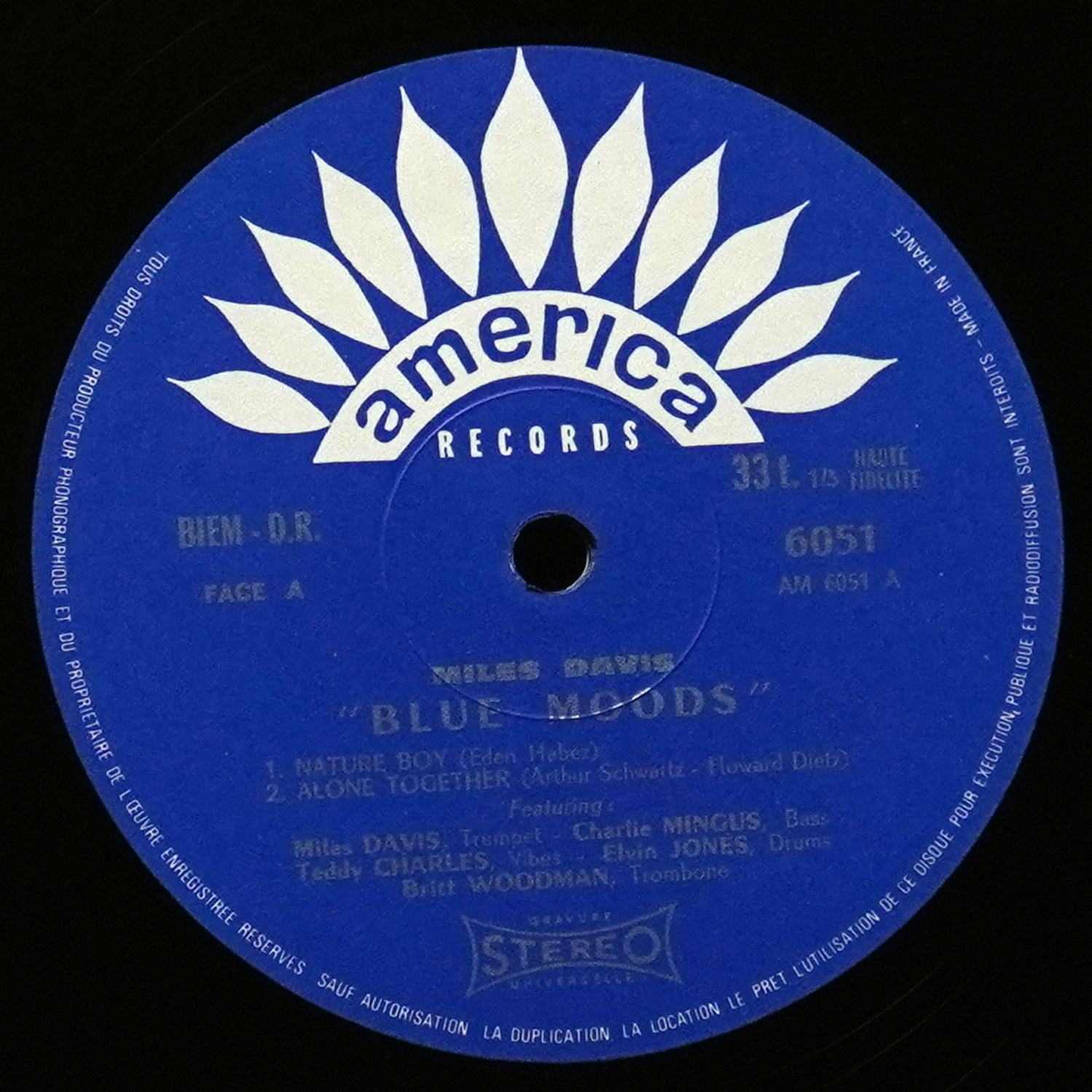 LP Miles Davis — Blue Moods фото 3