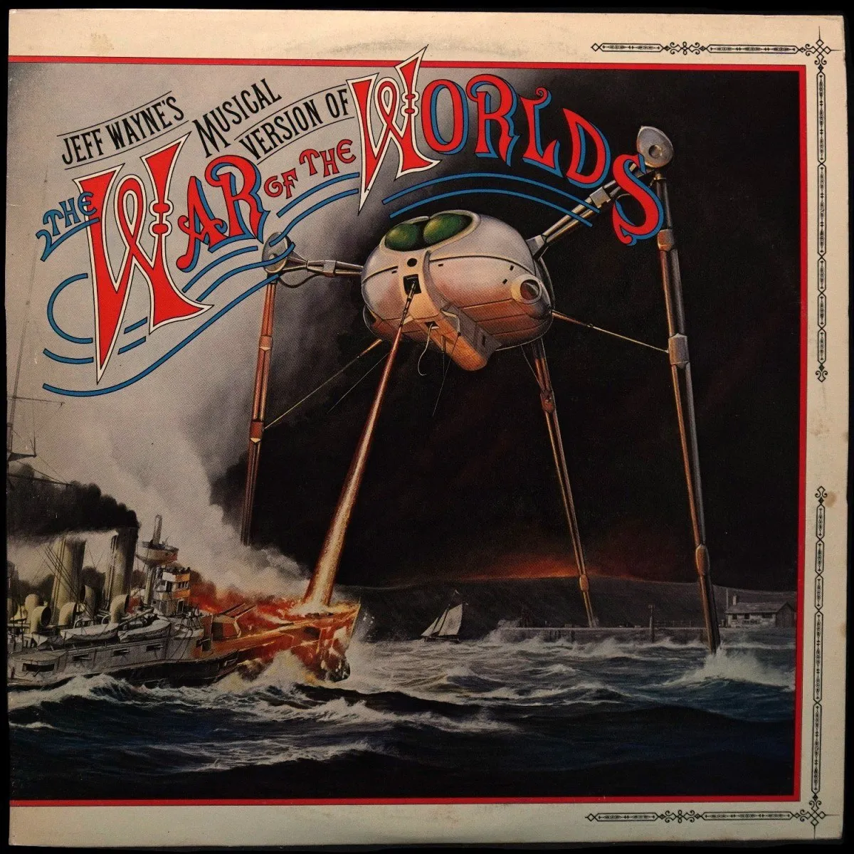 LP Jeff Wayne — Jeff Wayne's Musical Version Of The War Of The Worlds (2LP, + буклет) фото