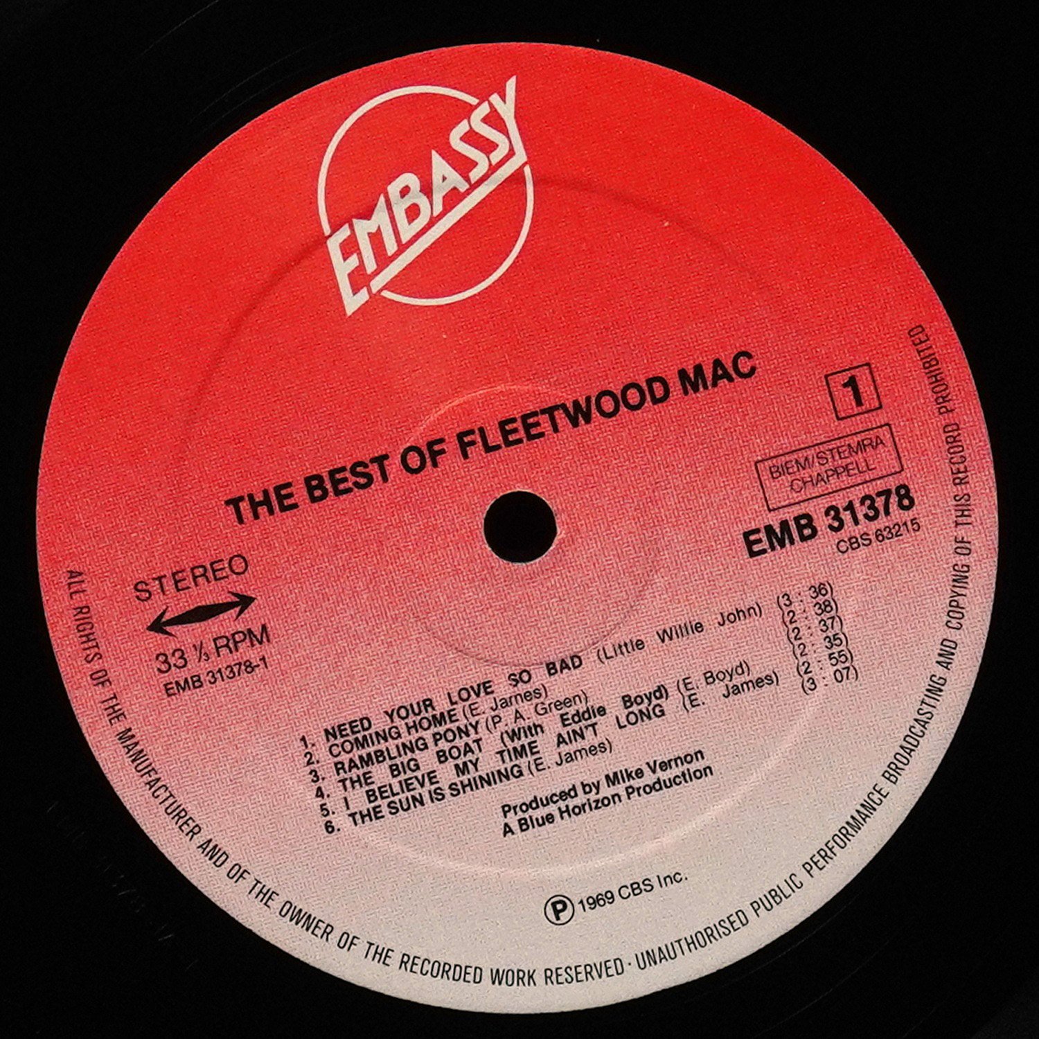 LP Fleetwood Mac — Very Best Of Fleetwood Mac фото 2