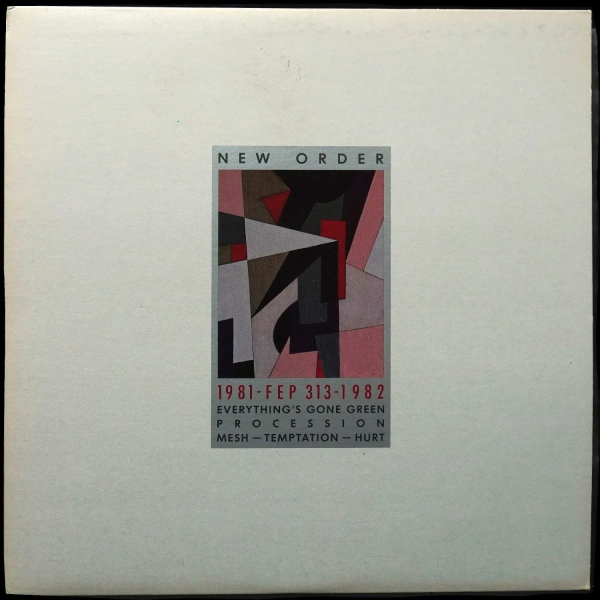 LP New Order — 1981-1982 (EP (мини-альбом)) фото