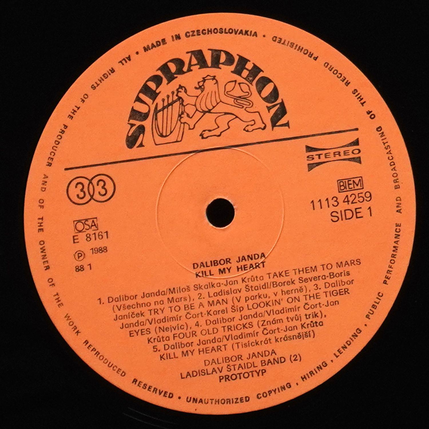 LP Dalibor Janda — Take Them To Mars фото 2