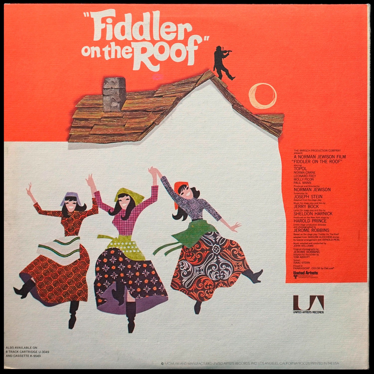 LP John Williams — Fiddler On The Roof (Original Motion Picture Soundtrack Recording) (2LP, обложка-буклет) фото 3