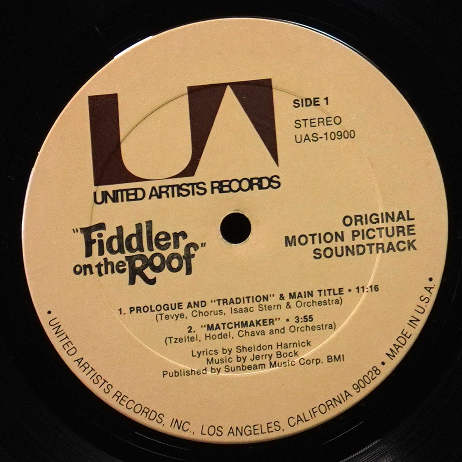 LP John Williams — Fiddler On The Roof (Original Motion Picture Soundtrack Recording) (2LP, обложка-буклет) фото 2