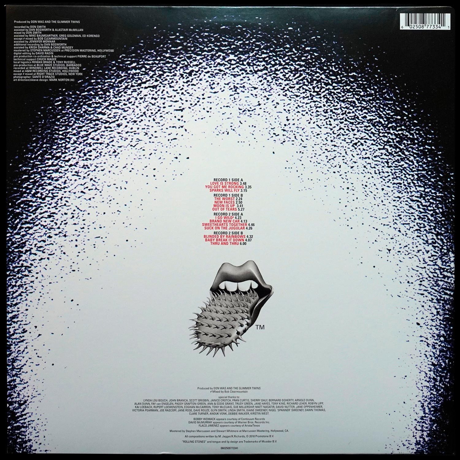 LP Rolling Stones — Voodoo Lounge (2LP) фото 2