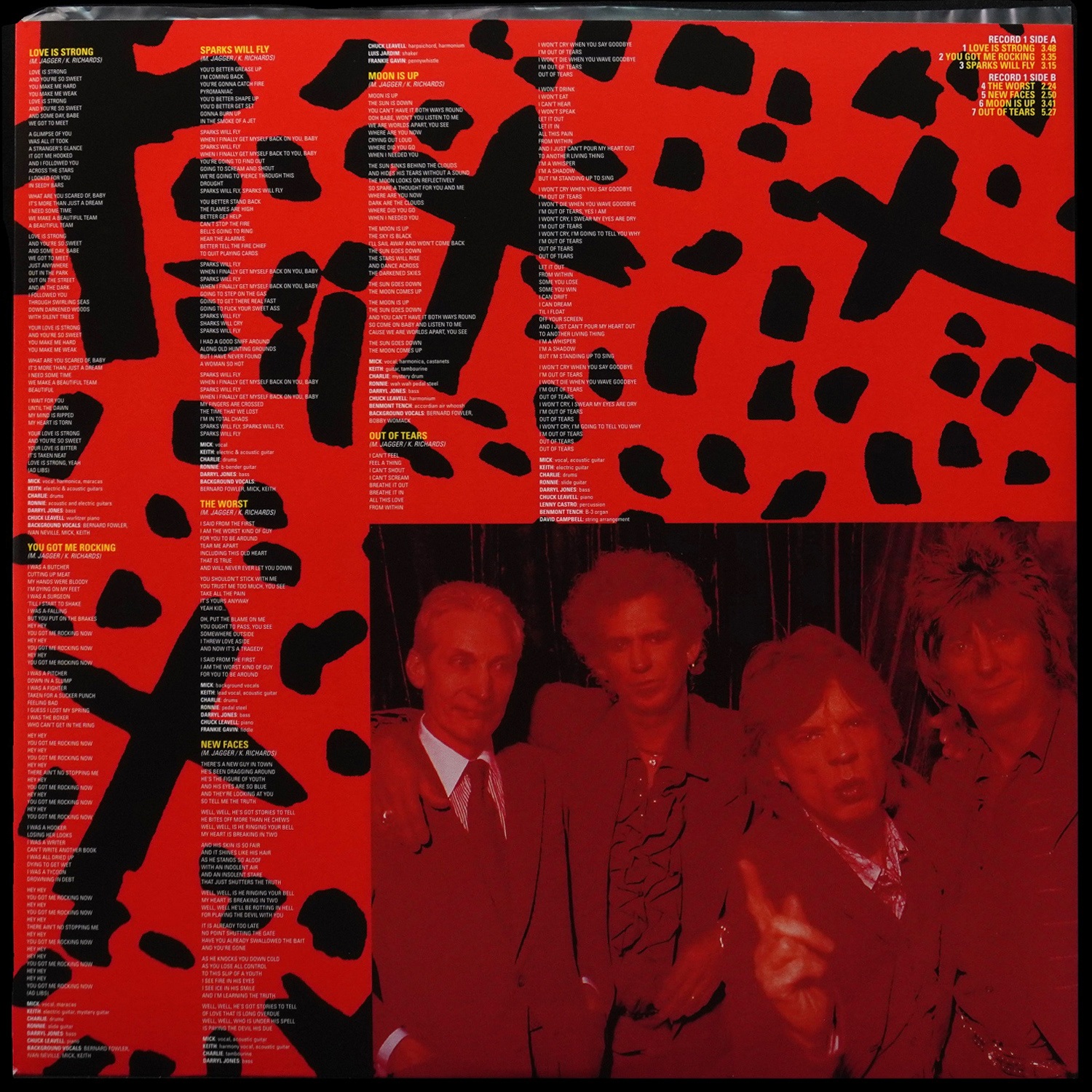 LP Rolling Stones — Voodoo Lounge (2LP) фото 4