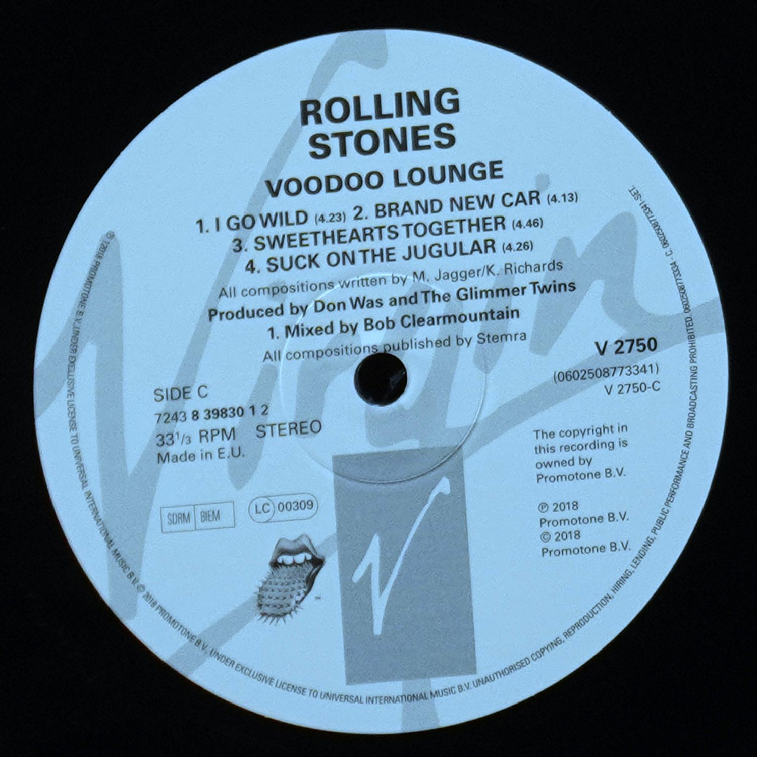 LP Rolling Stones — Voodoo Lounge (2LP) фото 9