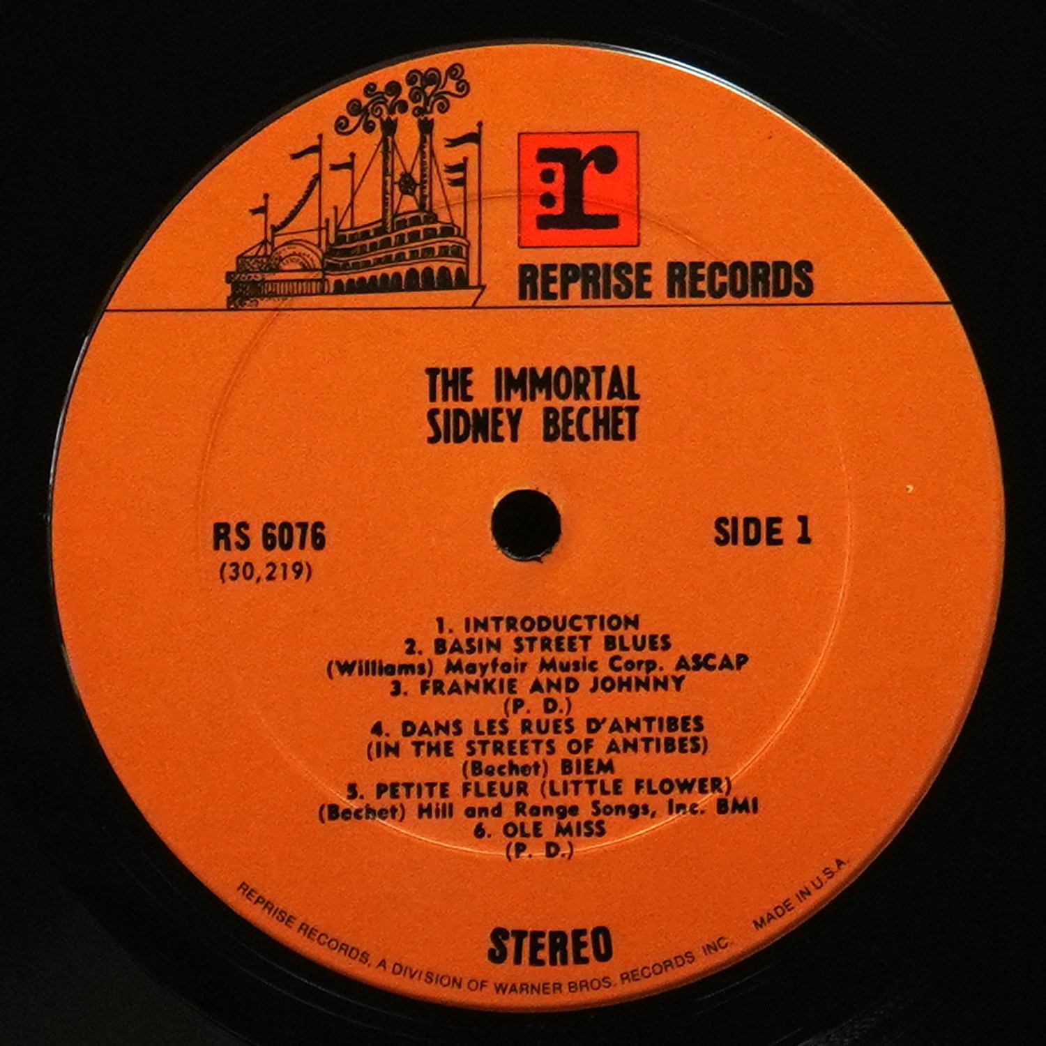 LP Sidney Bechet — Immortal фото 2