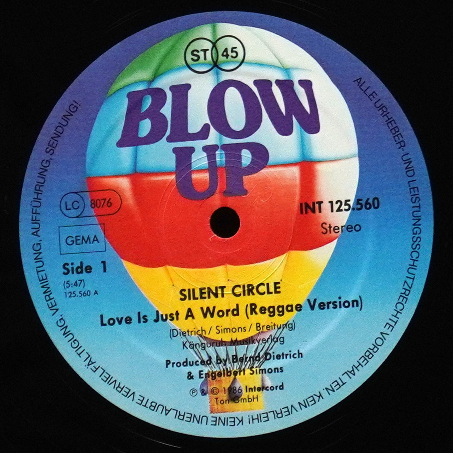 LP Silent Circle — Love Is Just A Word фото 2