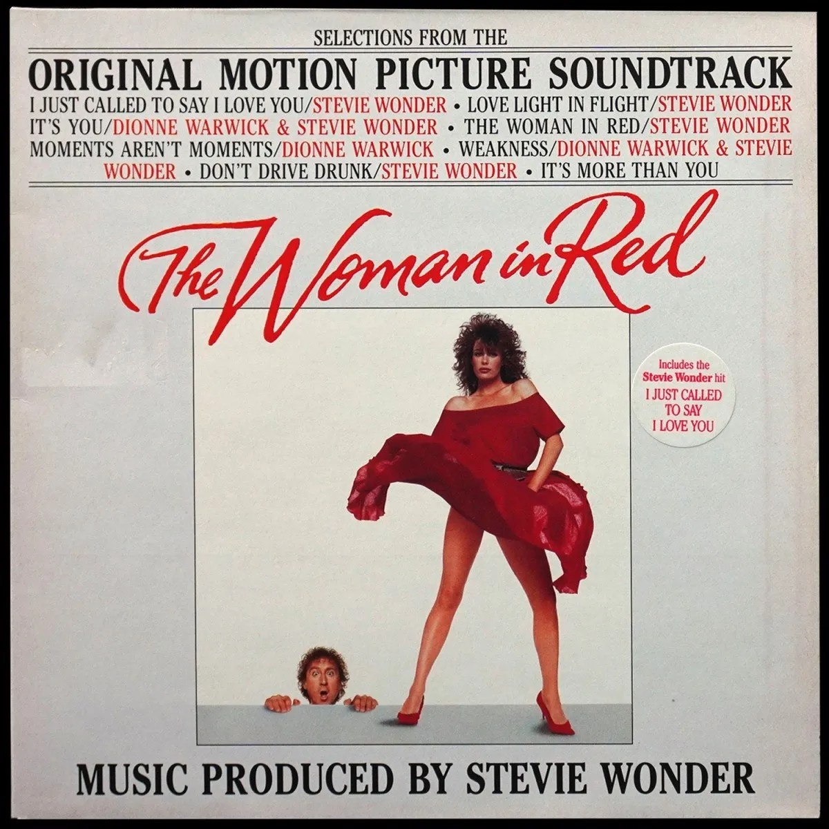 LP Stevie Wonder — Woman In Red (Selections From The Original Motion Picture Soundtrack) фото