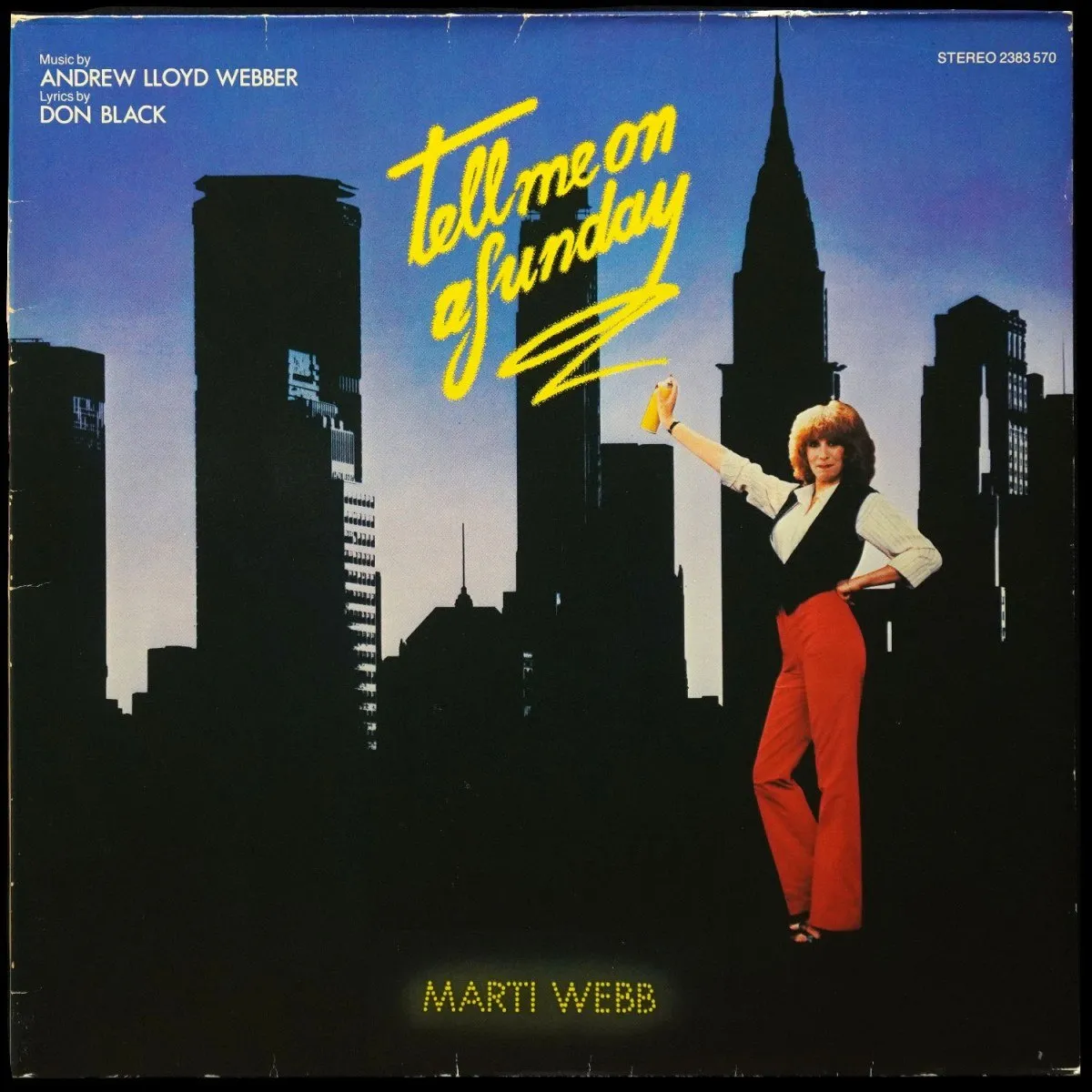 LP Marti Webb — Tell Me On A Sunday фото