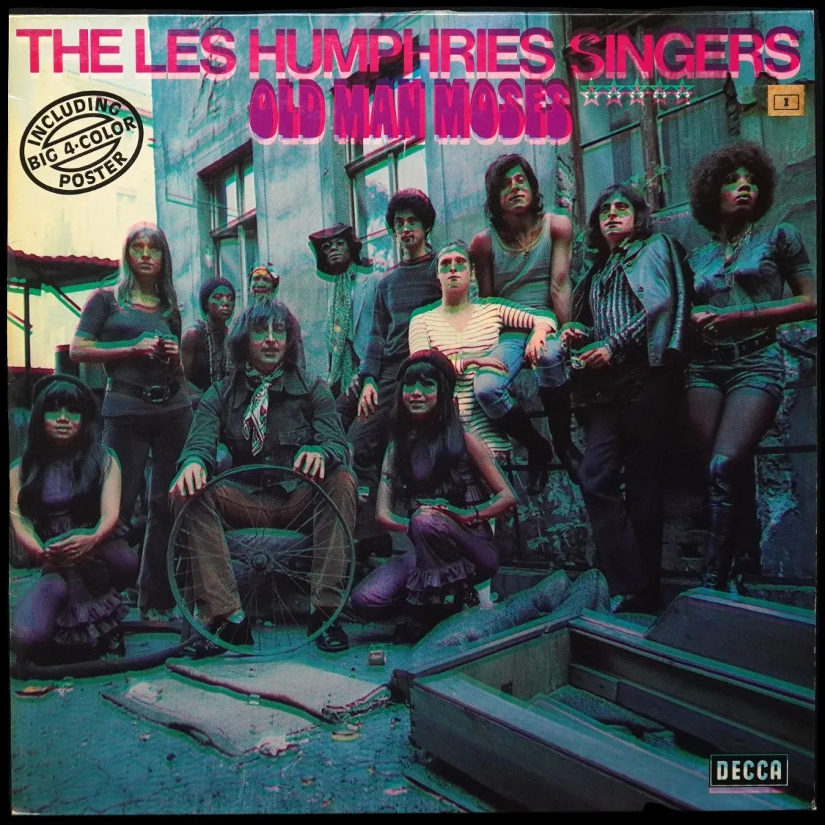LP Les Humphries Singers — Old Man Moses фото