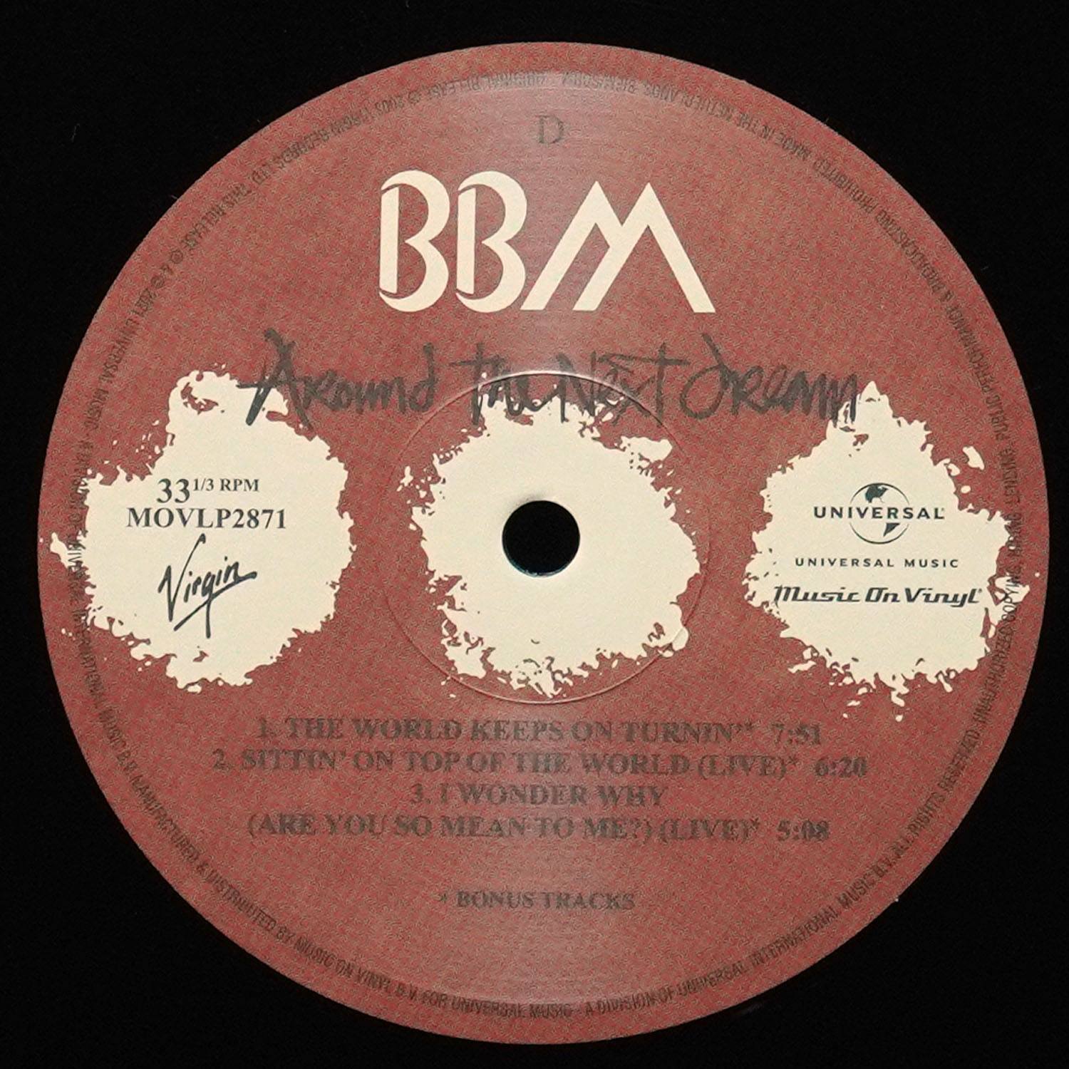 LP BBM — Around The Next Dream (2LP) фото 8
