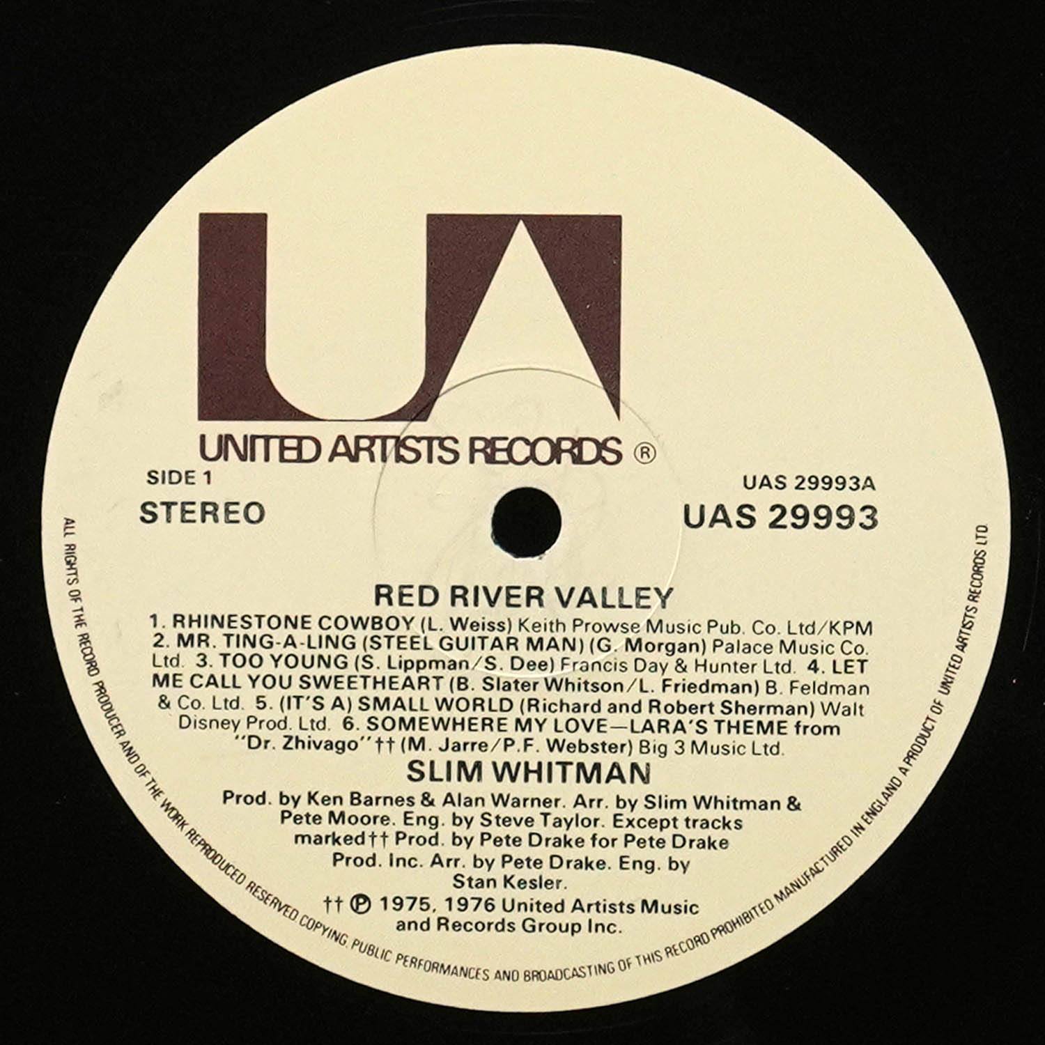 LP Slim Whitman — Ghost Riders In The Sky фото 3