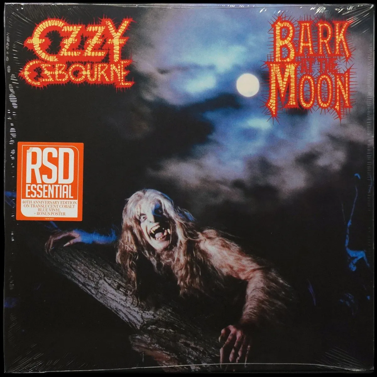 LP Ozzy Osbourne — Bark At The Moon (цветной винил,  + постер) фото