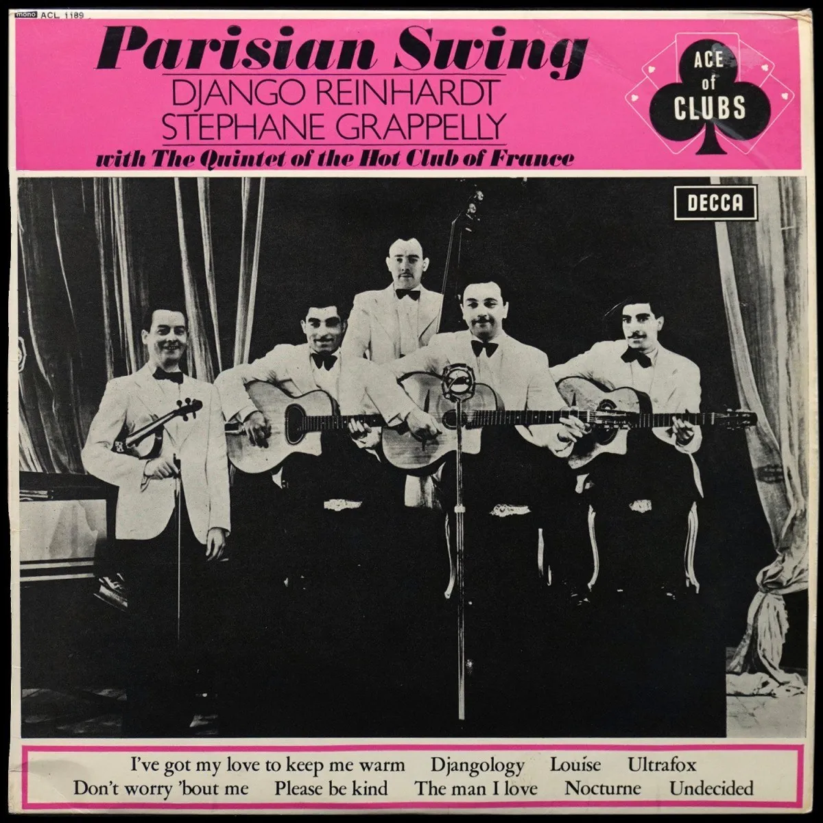 LP Django Reinhardt — Parisian Swing (моно) фото