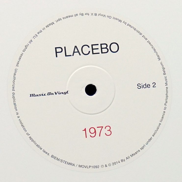 LP Placebo (Marc Moulin) — 1973 (цветной винил) фото 4