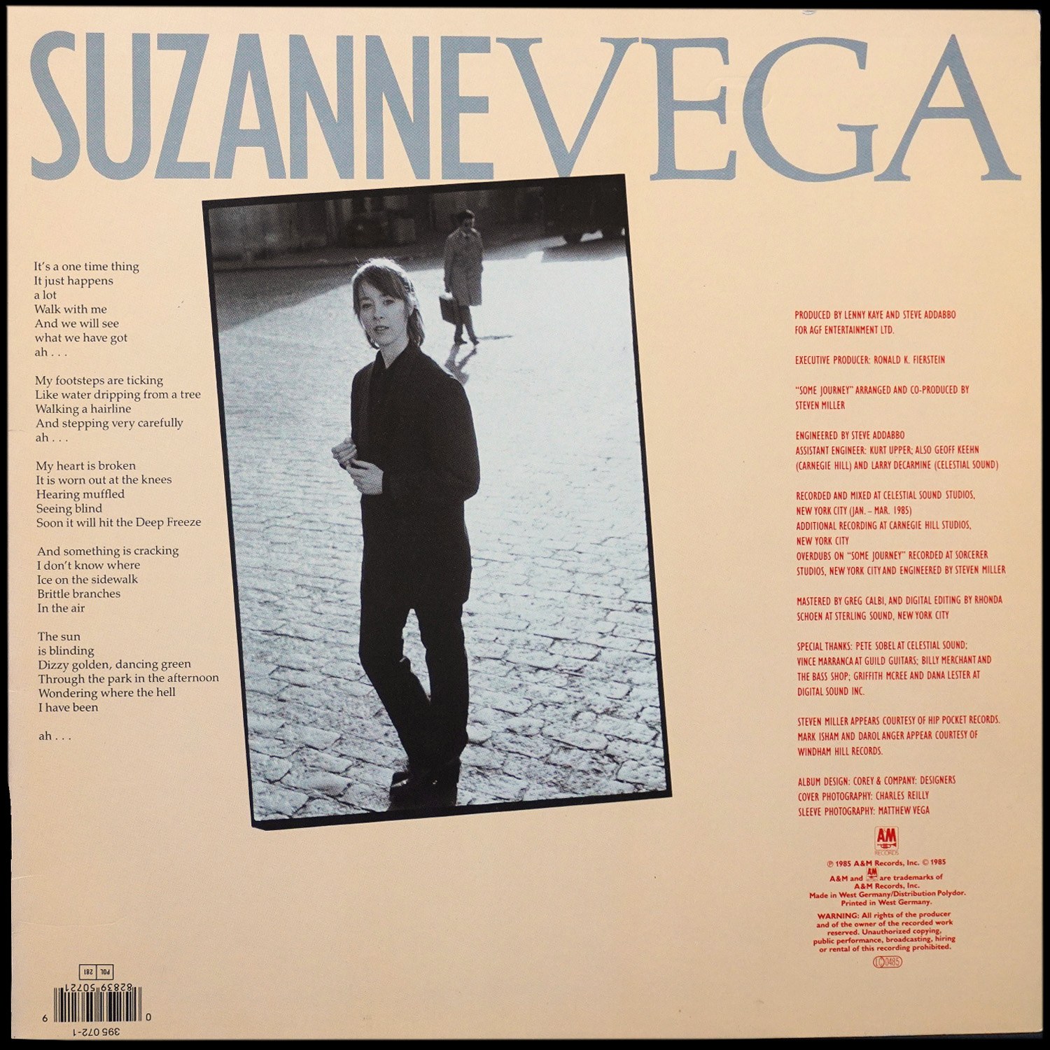 LP Suzanne Vega — Suzanne Vega фото 2