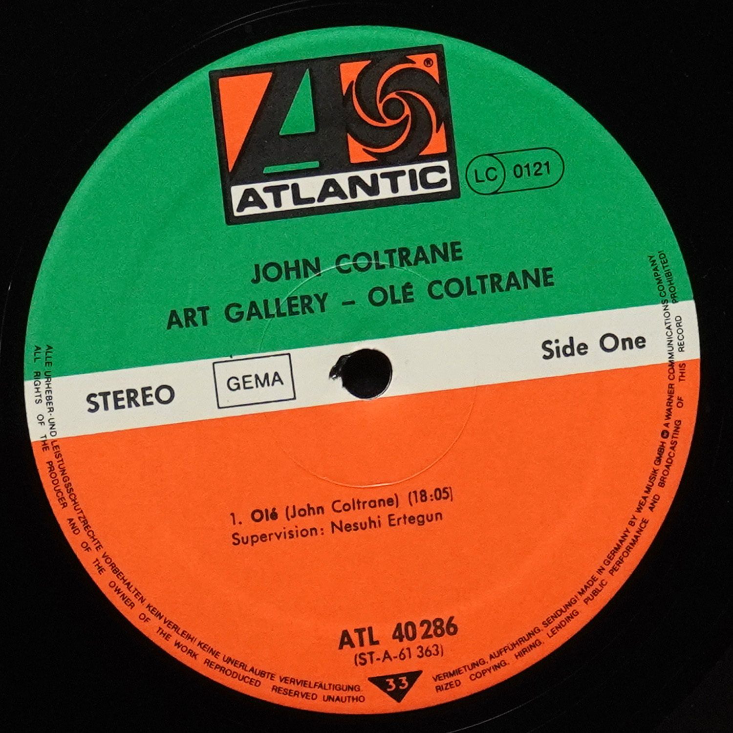 LP John Coltrane — Ole фото 2