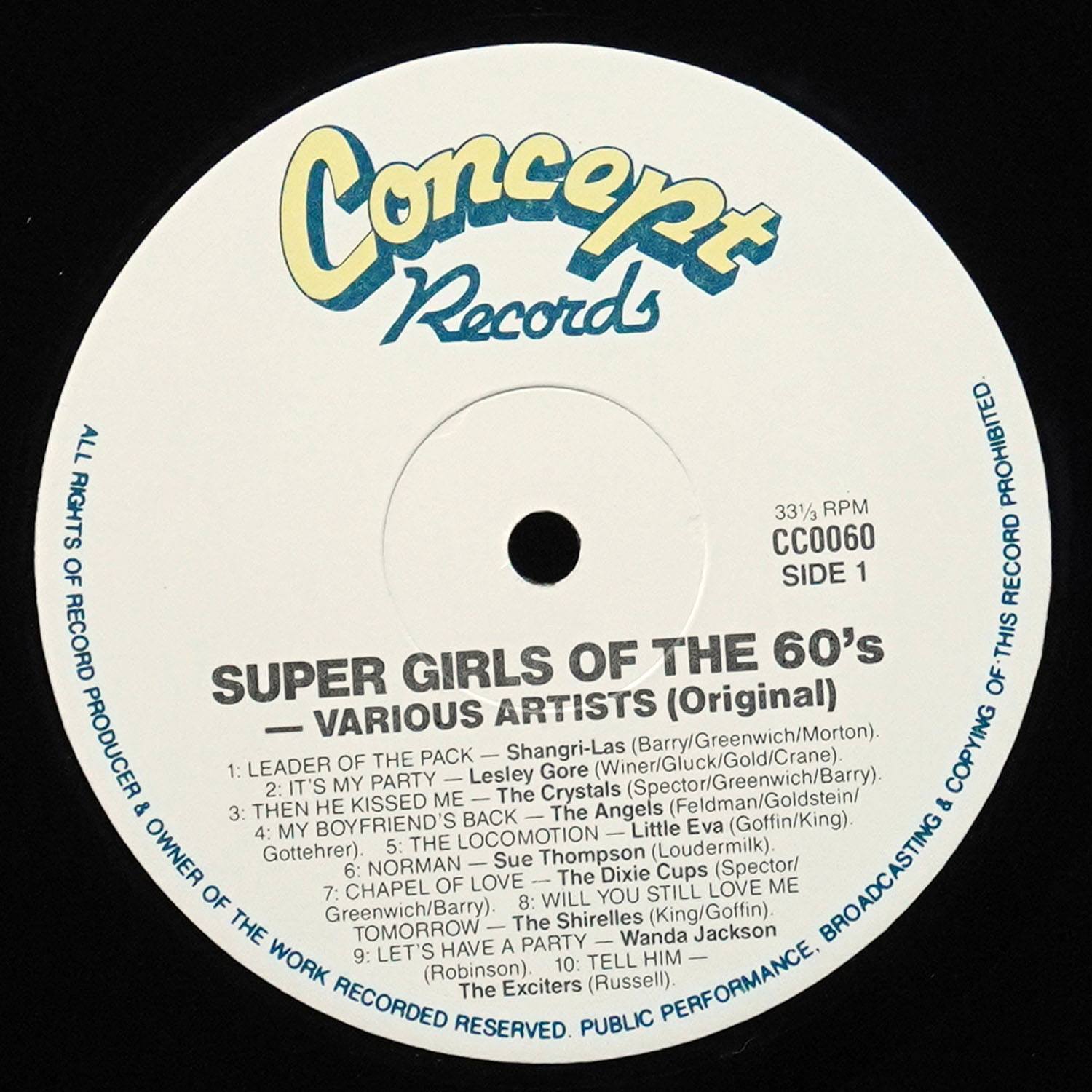 LP V/A — Super Girls Of the 60's фото 2
