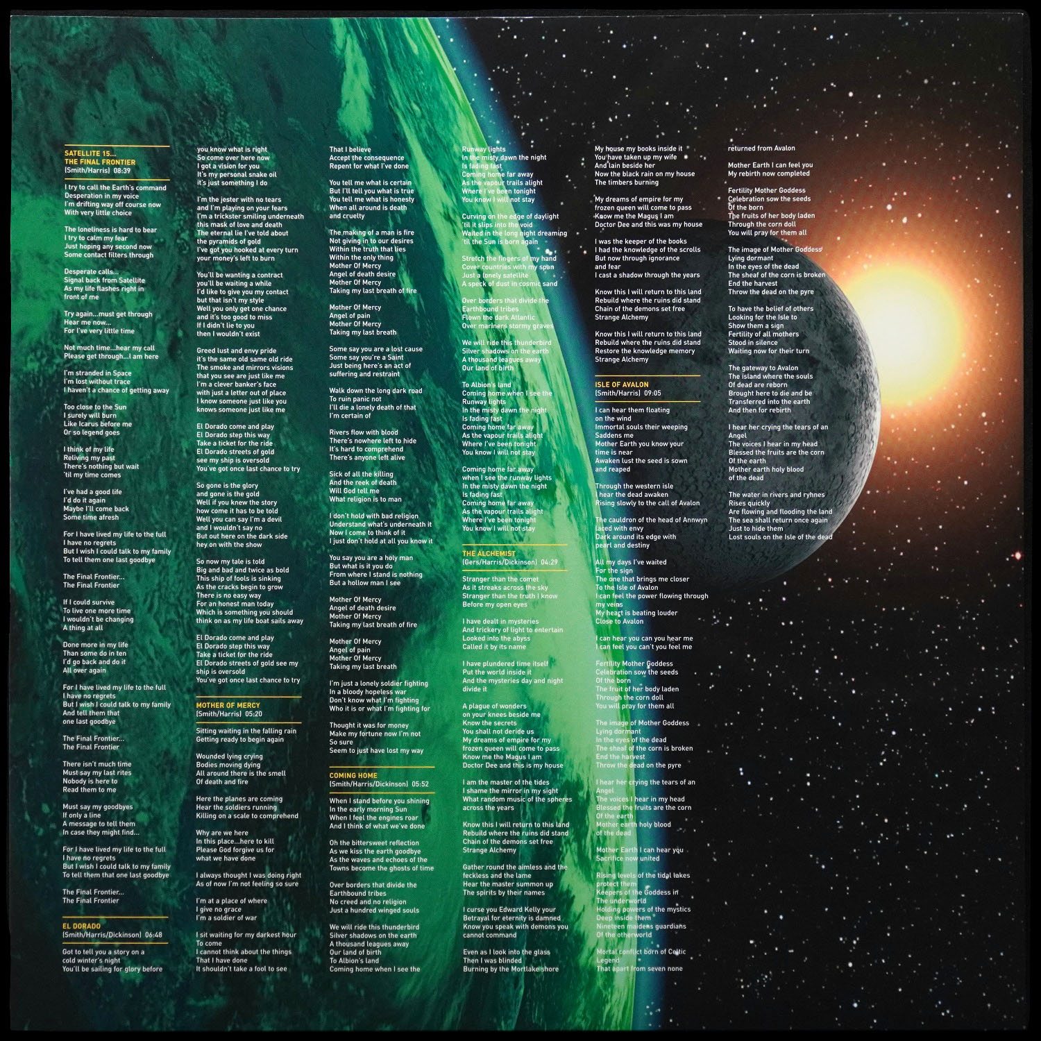 LP Iron Maiden — Final Frontier (2LP) фото 6