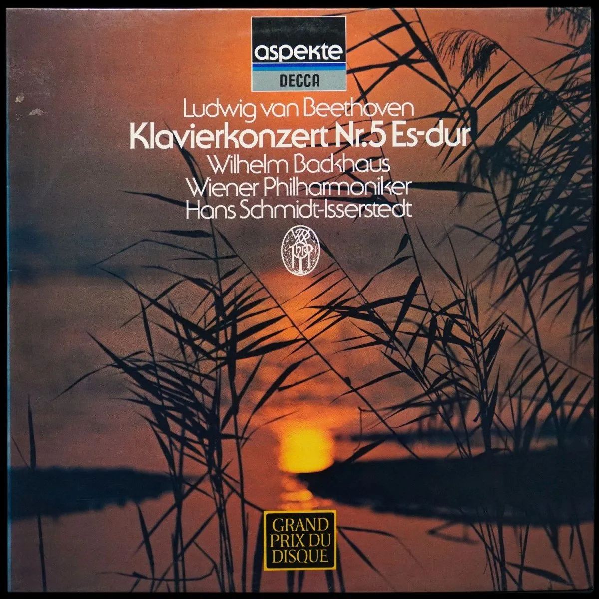 LP Hans Schmidt-Isserstedt — Klavierkonzert Nr. 5 Es-dur фото