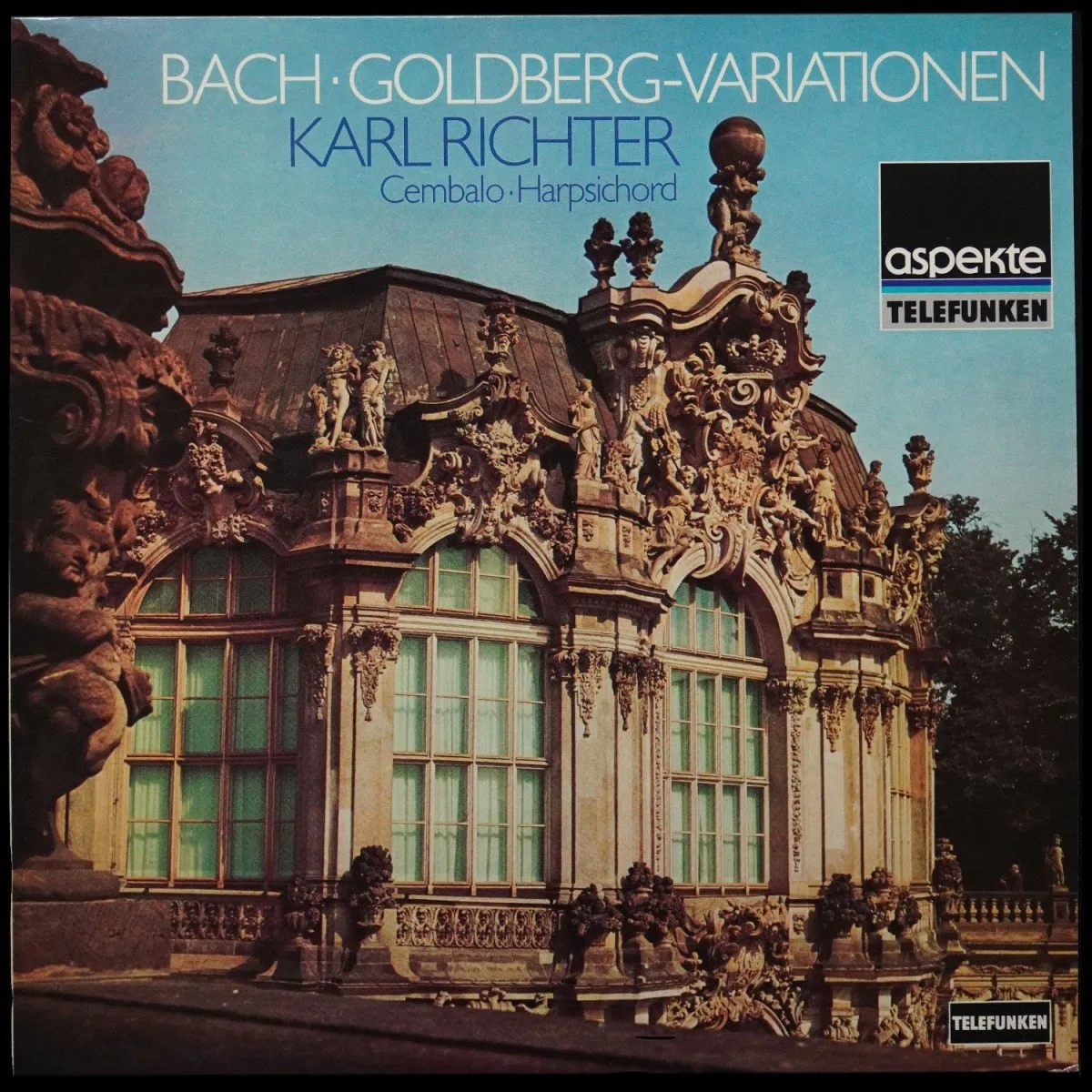 LP Karl Richter — Bach: Goldberg-Variationen фото