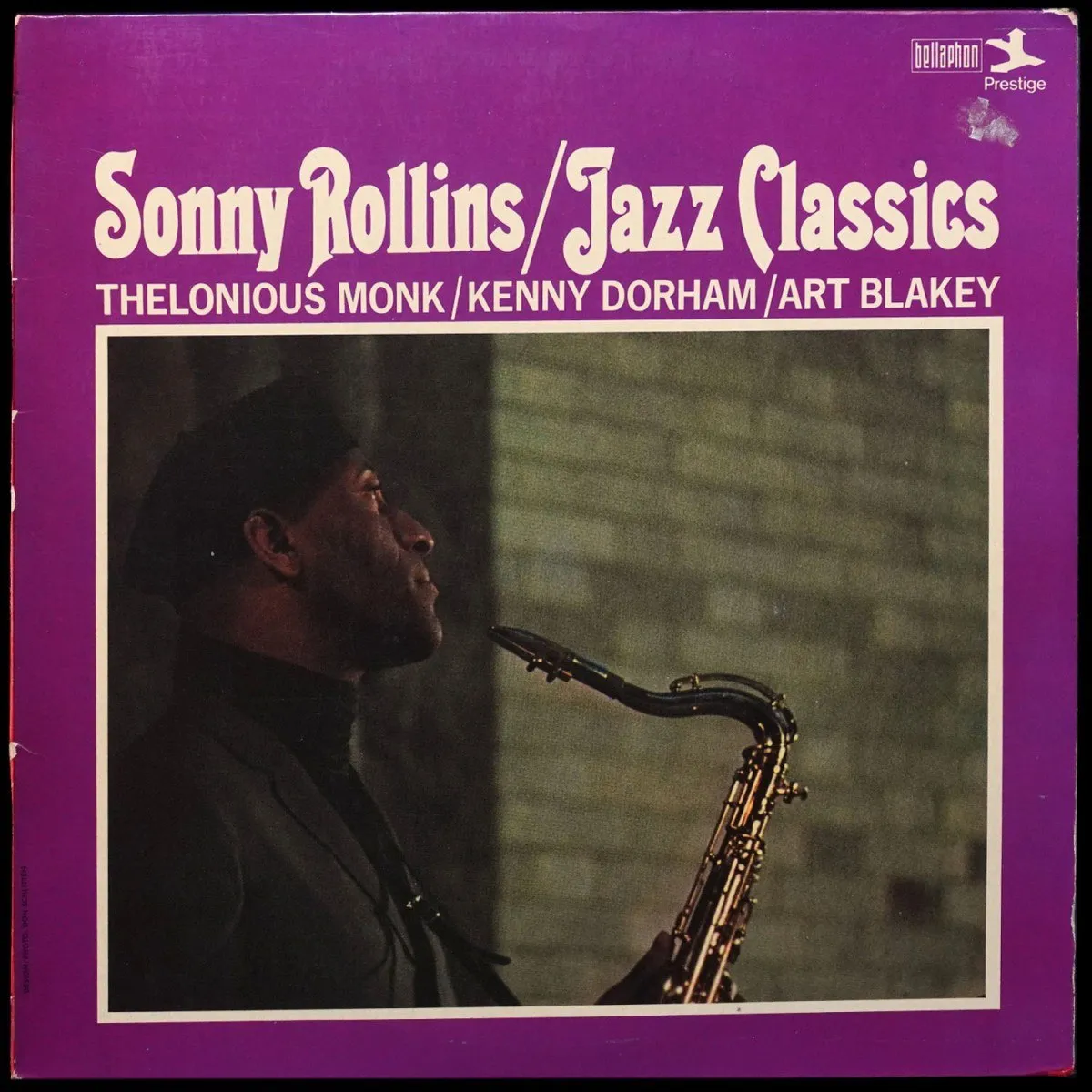 LP Sonny Rollins — Jazz Classics фото