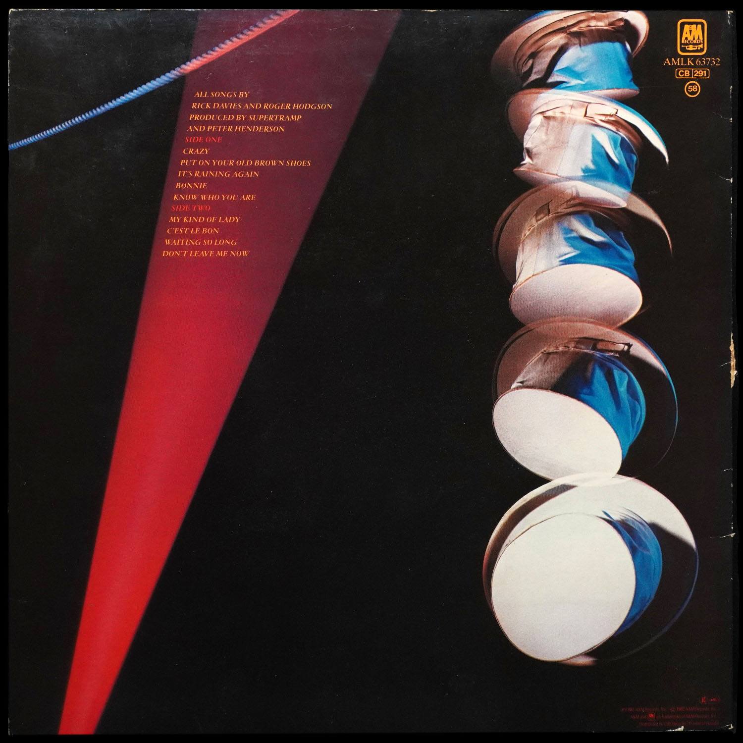 LP Supertramp — Famous Last Words фото 2