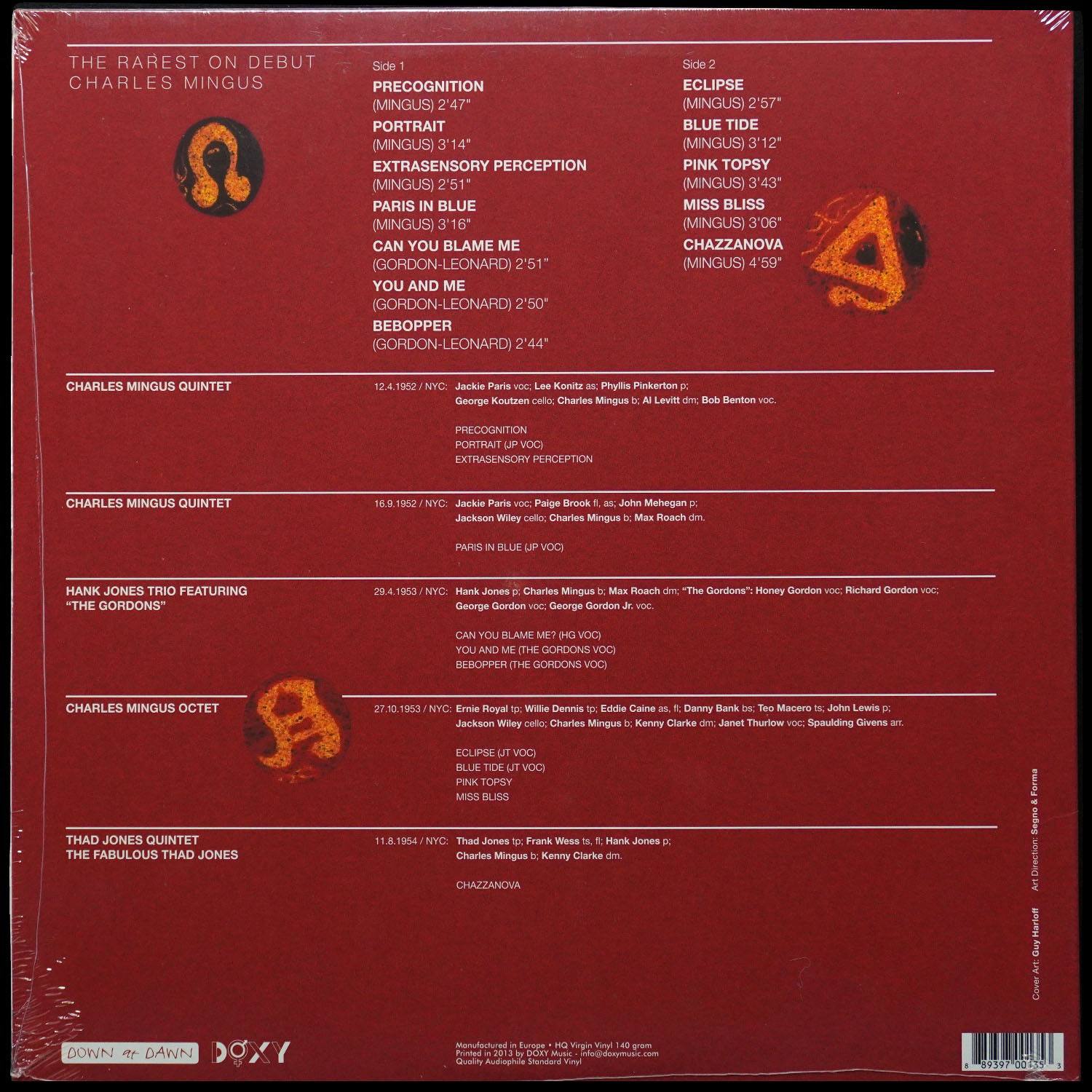 LP Charles Mingus — Rarest On Debut фото 2