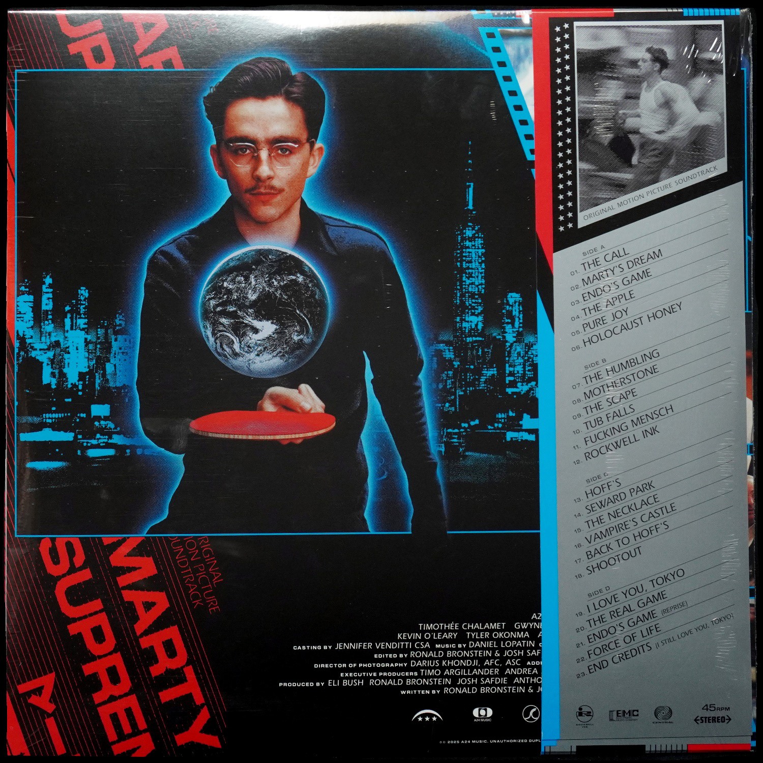 LP Daniel Lopatin — Marty Supreme (Original Motion Picture Soundtrack) (2LP, цветной винил, + obi) фото 2