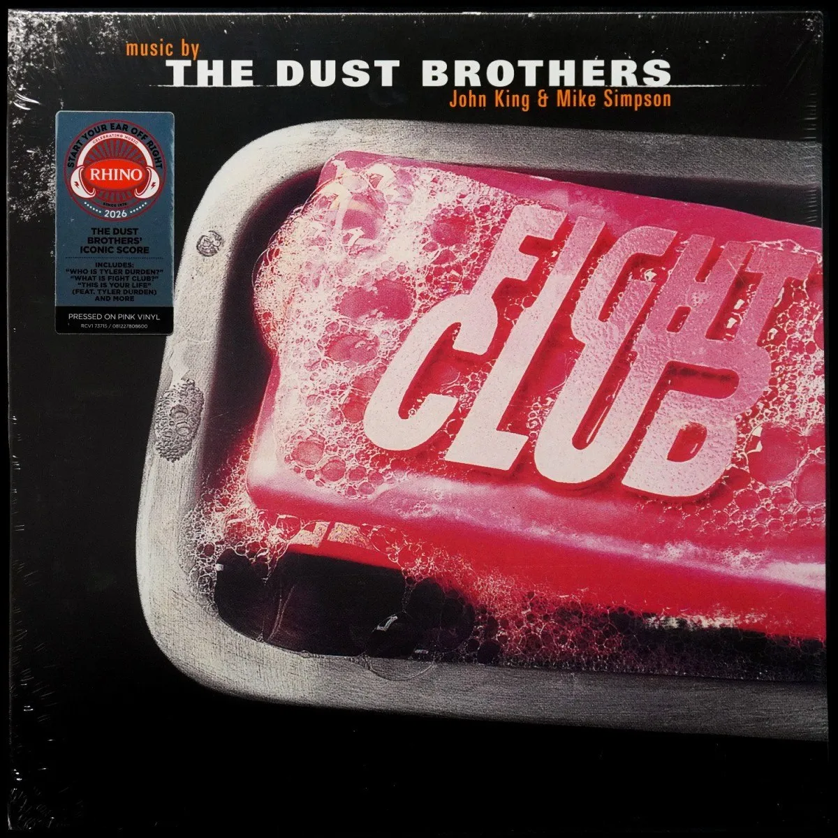 LP Dust Brothers — Fight Club - Original Motion Picture Score (2LP,  цветной винил) фото