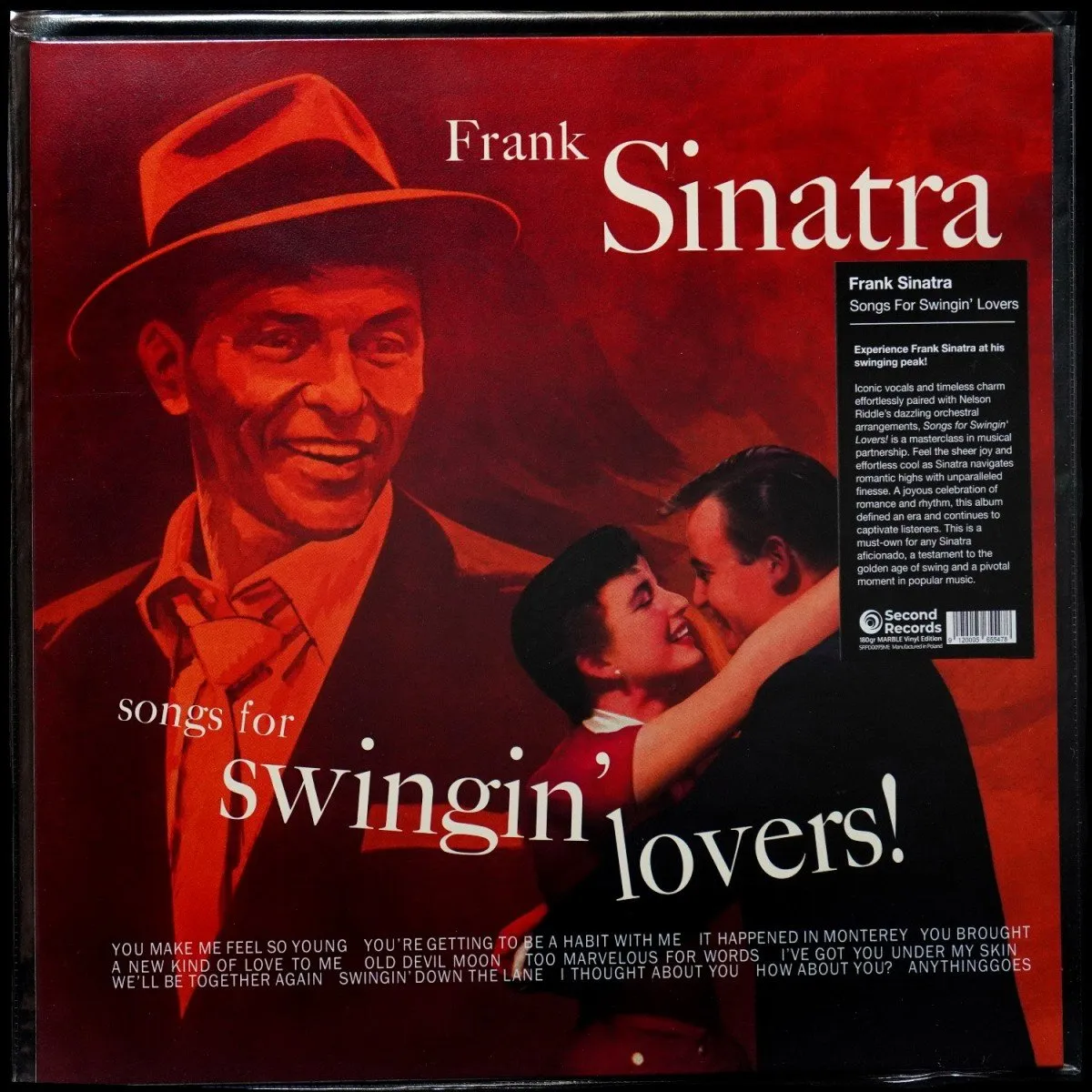 LP Frank Sinatra — Songs for Swingin' Lovers! (цветной винил) фото
