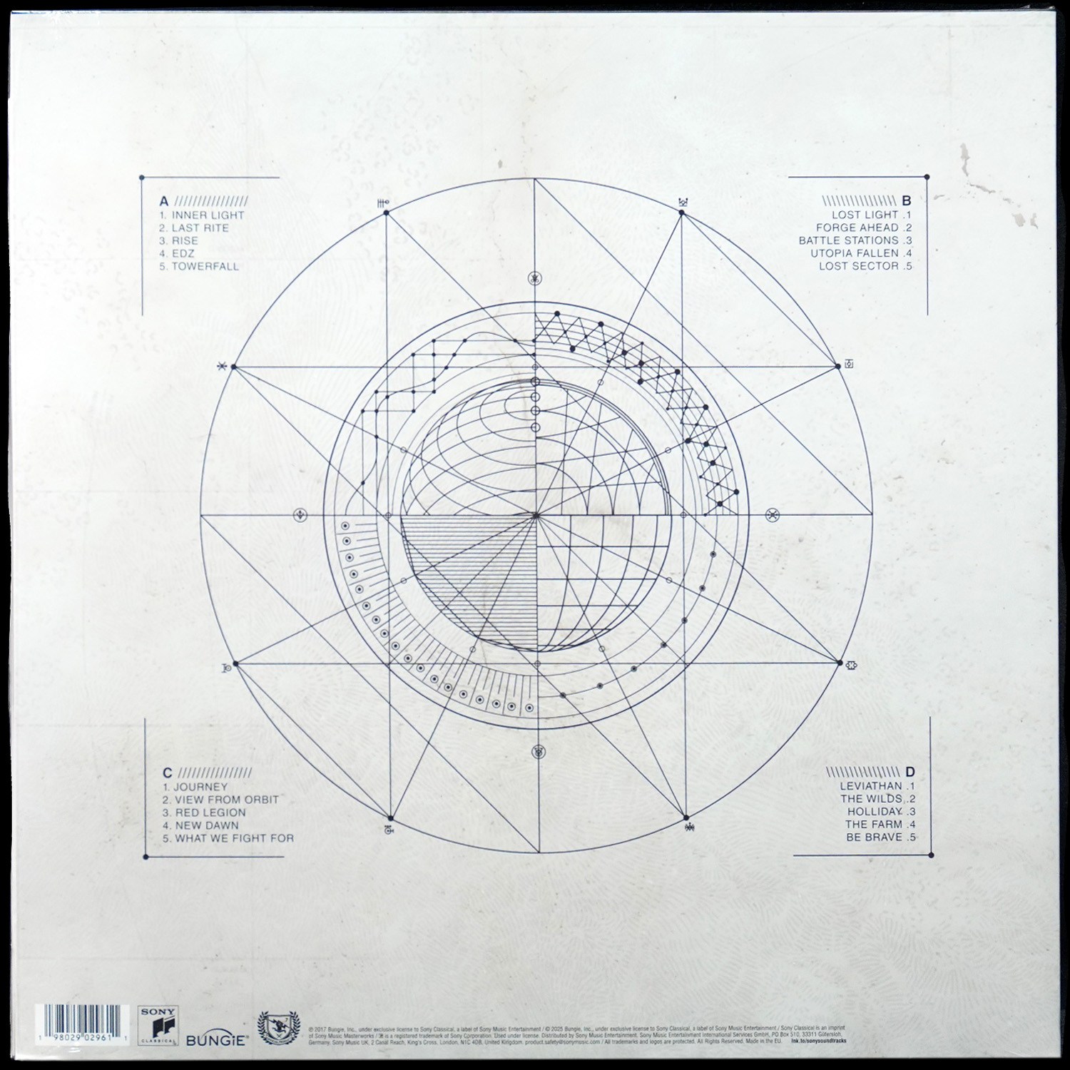 LP V/A — Destiny 2: Original Soundtrack Volume 1 (2LP) фото 2