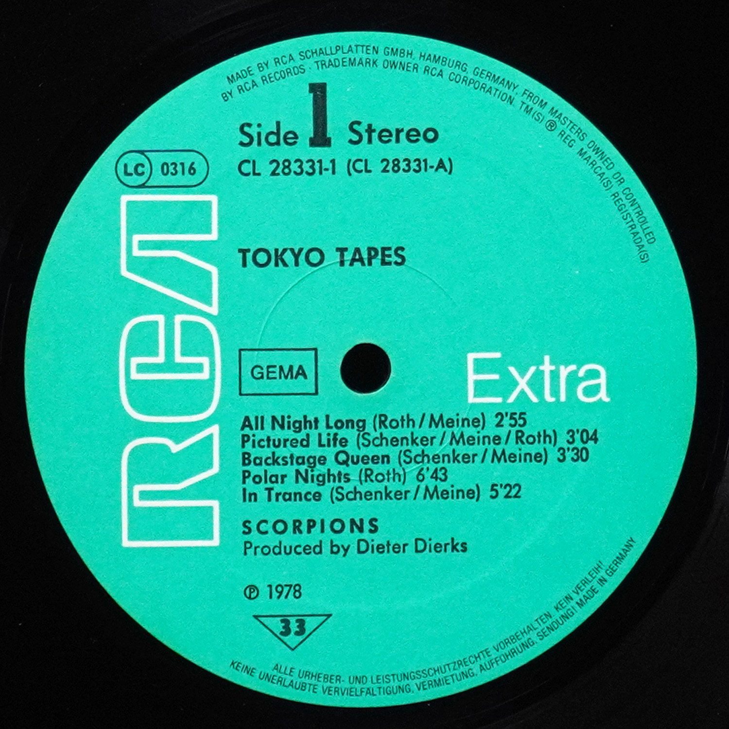 LP Scorpions — Tokyo Tapes (2LP) фото 3