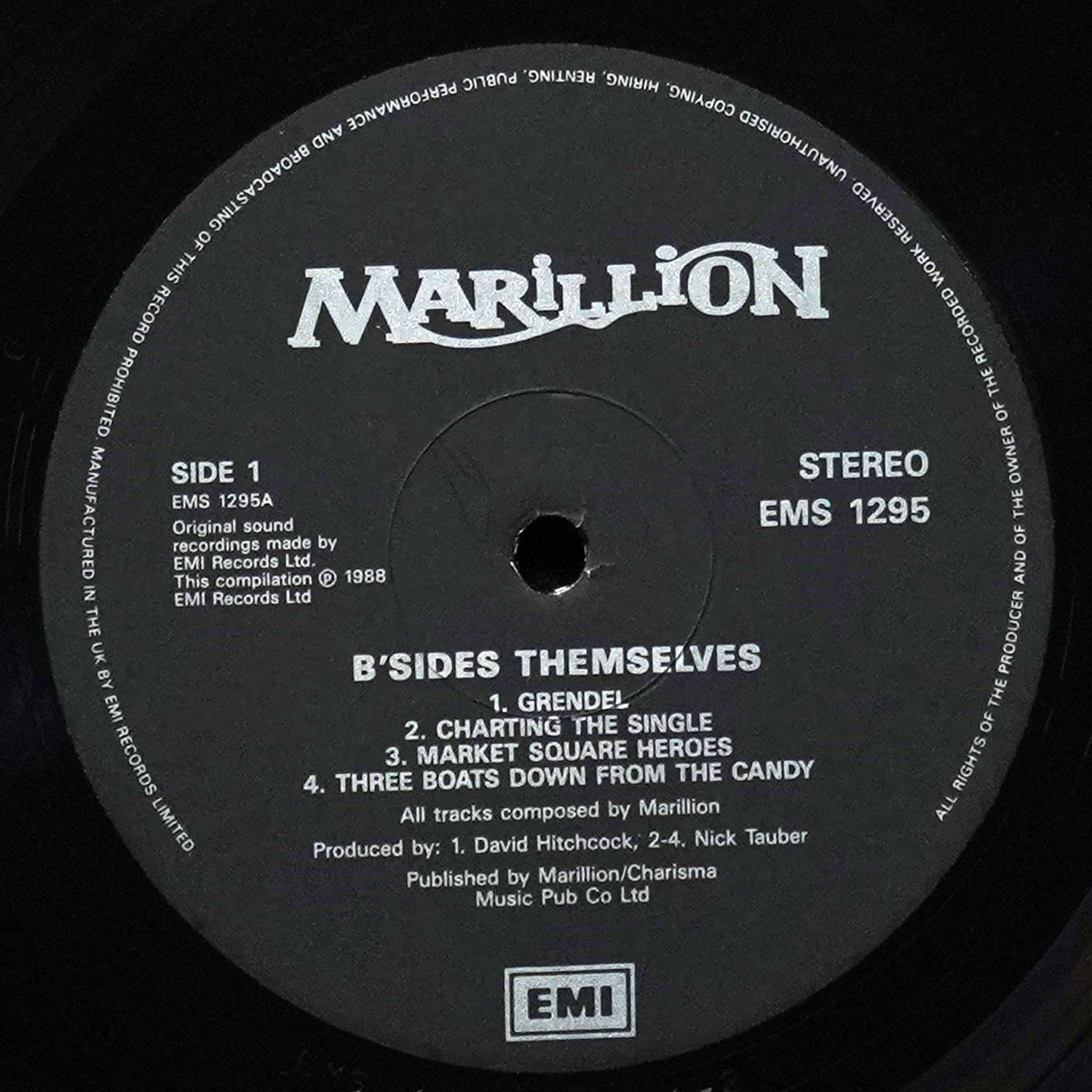 LP Marillion — B'Sides Themselves фото 3
