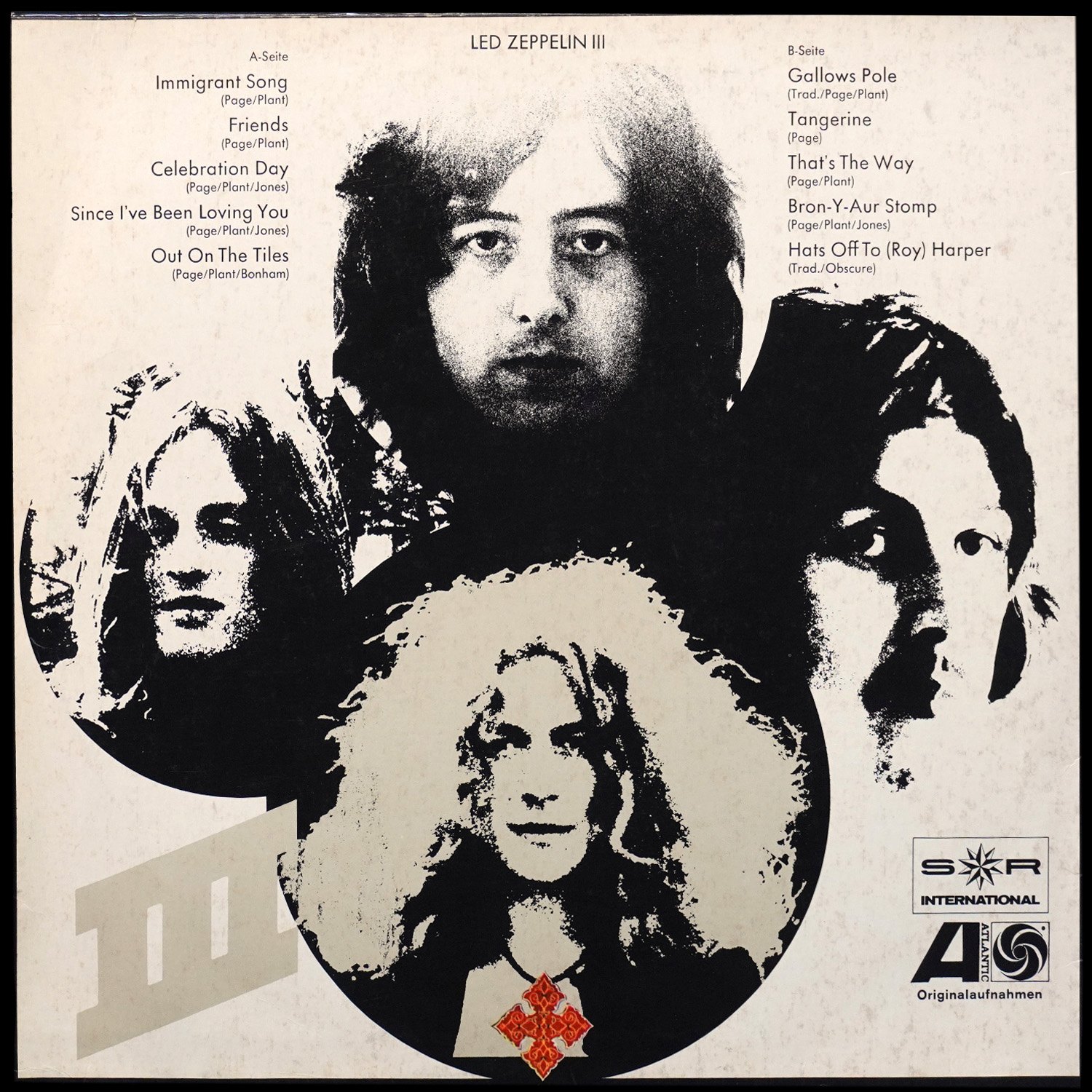 LP Led Zeppelin — Led Zeppelin III (клубное издание) фото 2