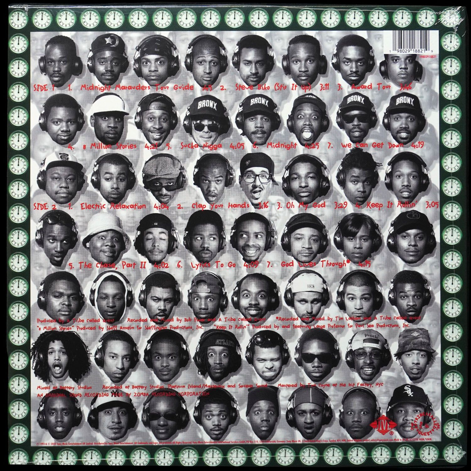 LP A Tribe Called Quest — Midnight Marauders (цветной винил) фото 2