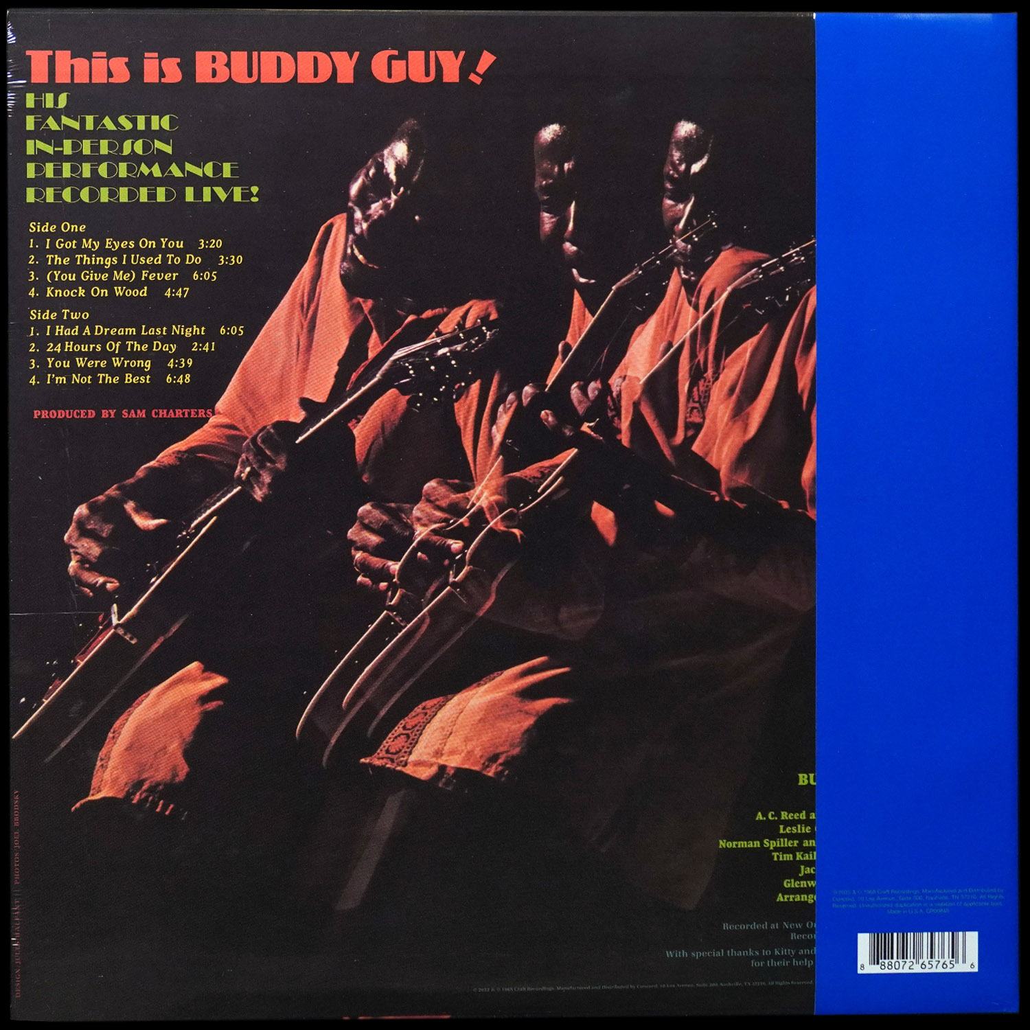 LP Buddy Guy — This Is Buddy Guy! (+ obi) фото 2
