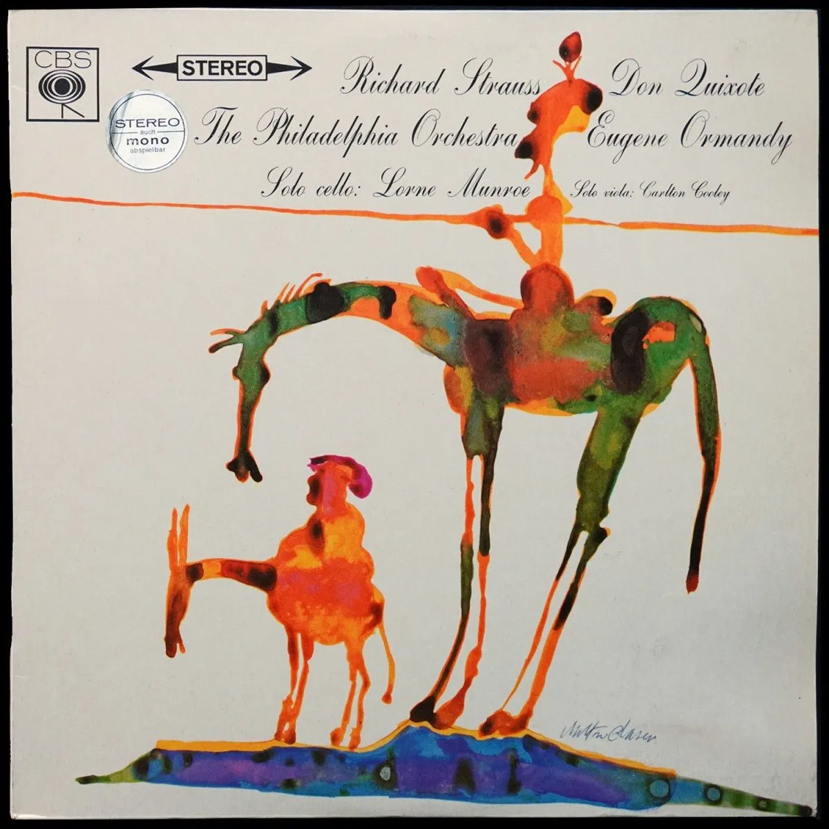 LP Eugene Ormandy — Strauss: Don Quixote фото