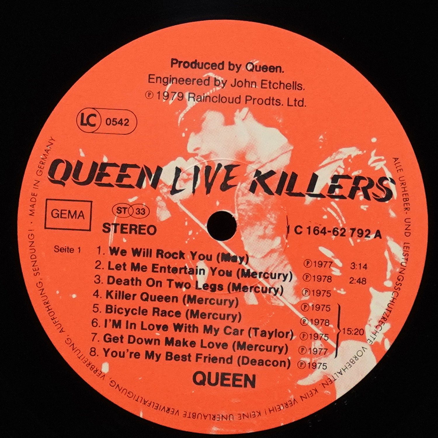 LP Queen — Live Killers (2LP) фото 4