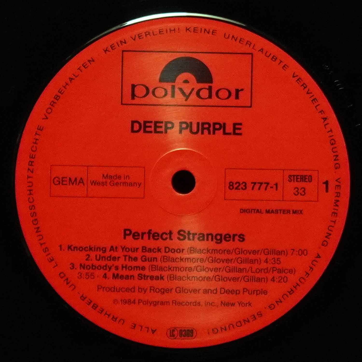LP Deep Purple — Perfect Strangers фото 3