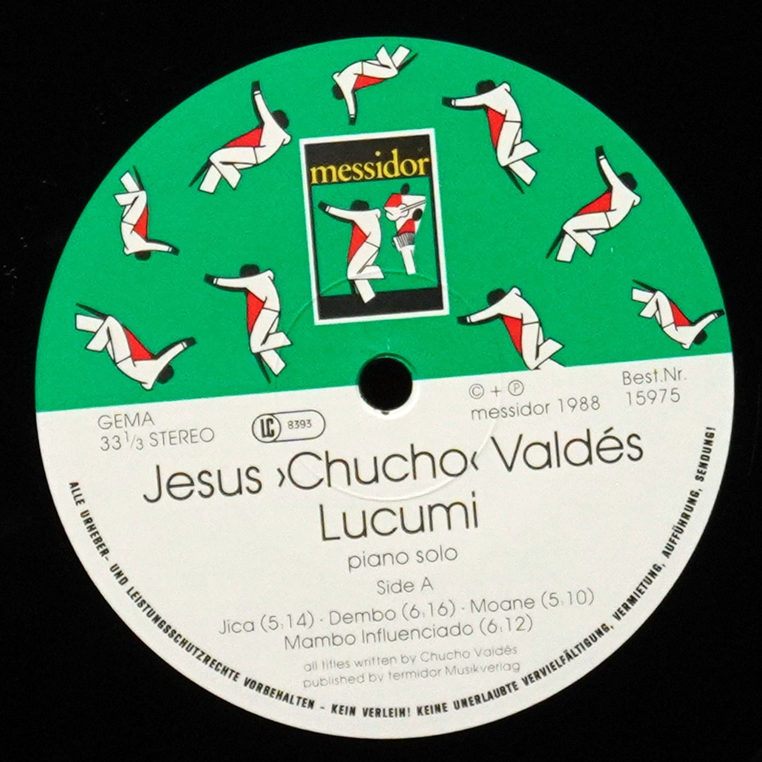LP Chucho Valdes — Lucumi Piano Solo фото 3