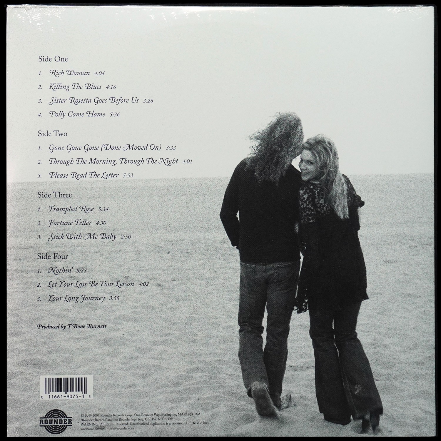 LP Robert Plant — Raising Sand (2LP) фото 2