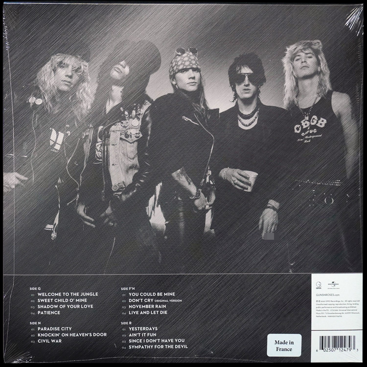LP Guns N' Roses — Greatest Hits (2LP) фото 2
