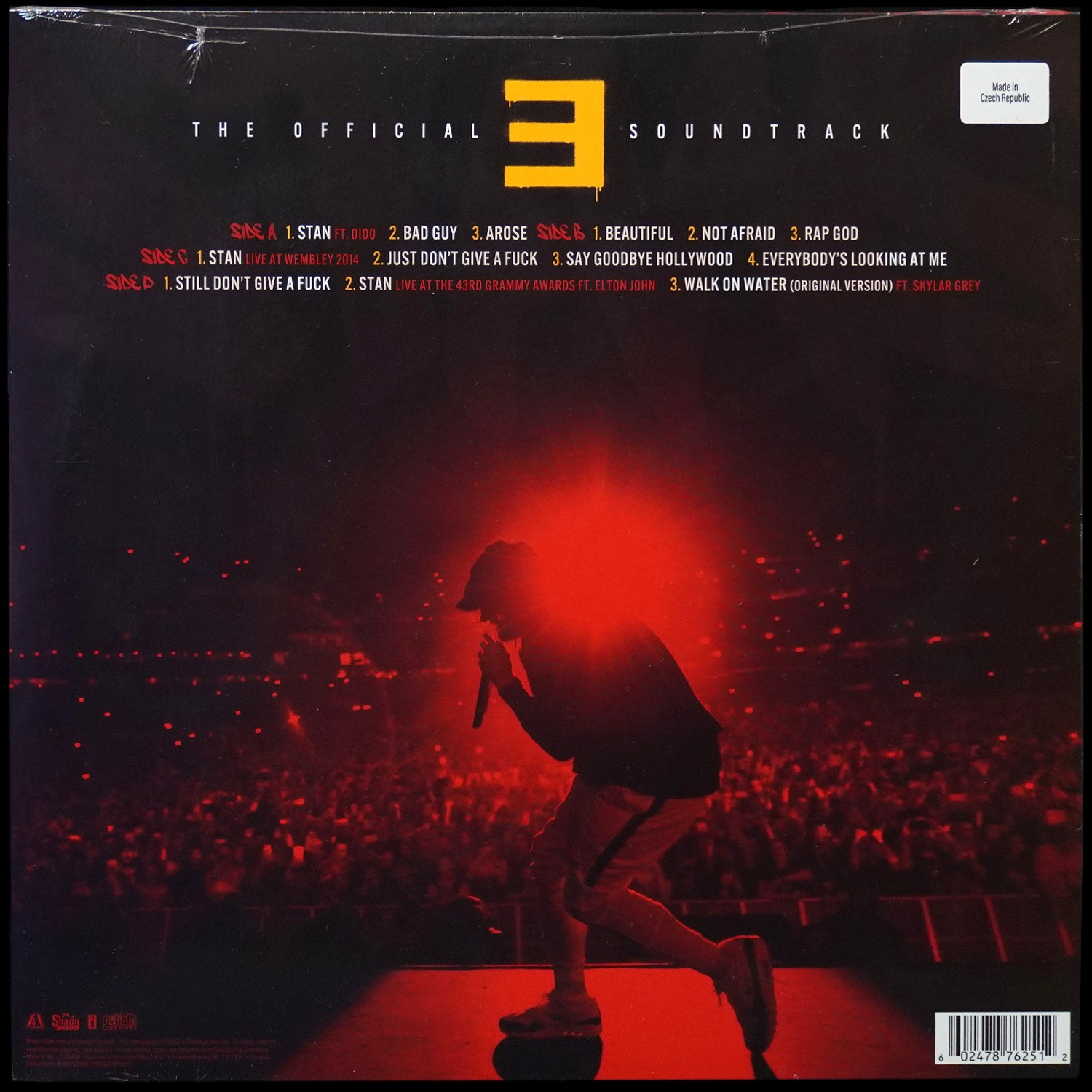 LP Eminem — Stans (The Official Soundtrack) (2LP, цветной винил) фото 2