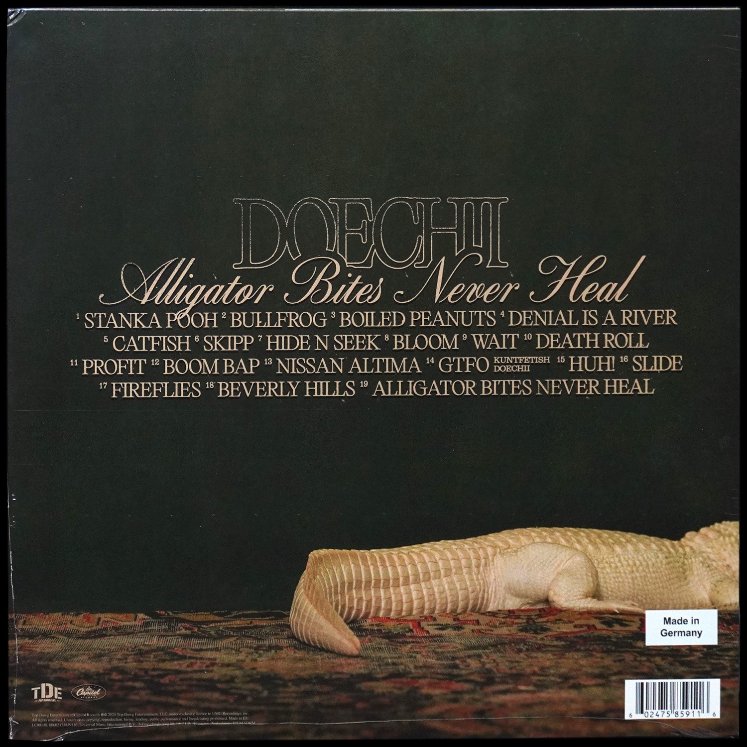 LP Doechii — Alligator Bites Never Heal фото 2