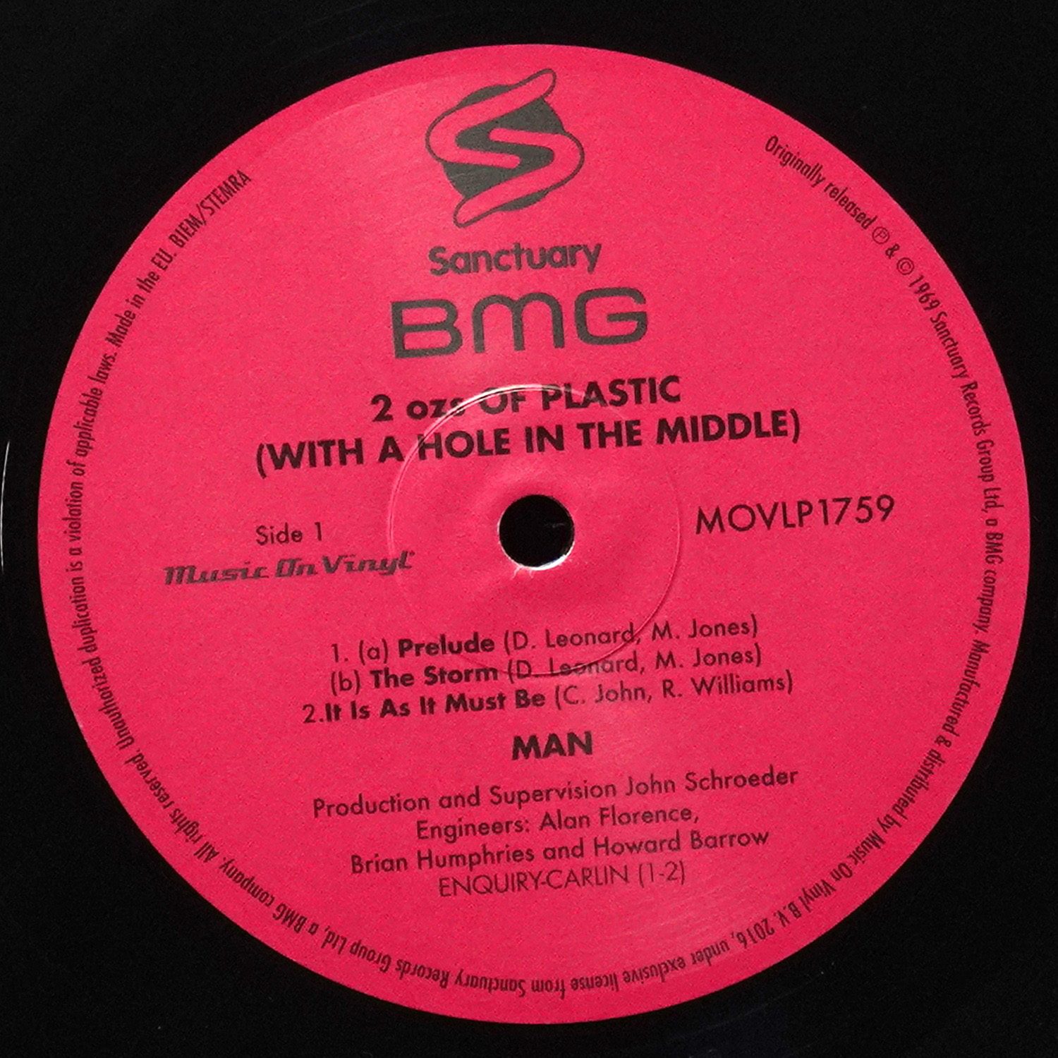 LP Man — 2 Ozs Of Plastic (With A Hole In The Middle) фото 3