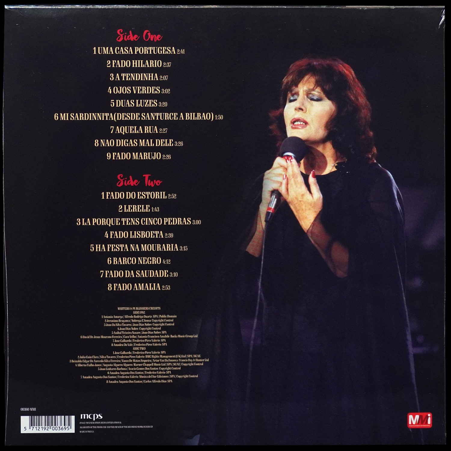 LP Amalia Rodrigues — Queen of Fado фото 2