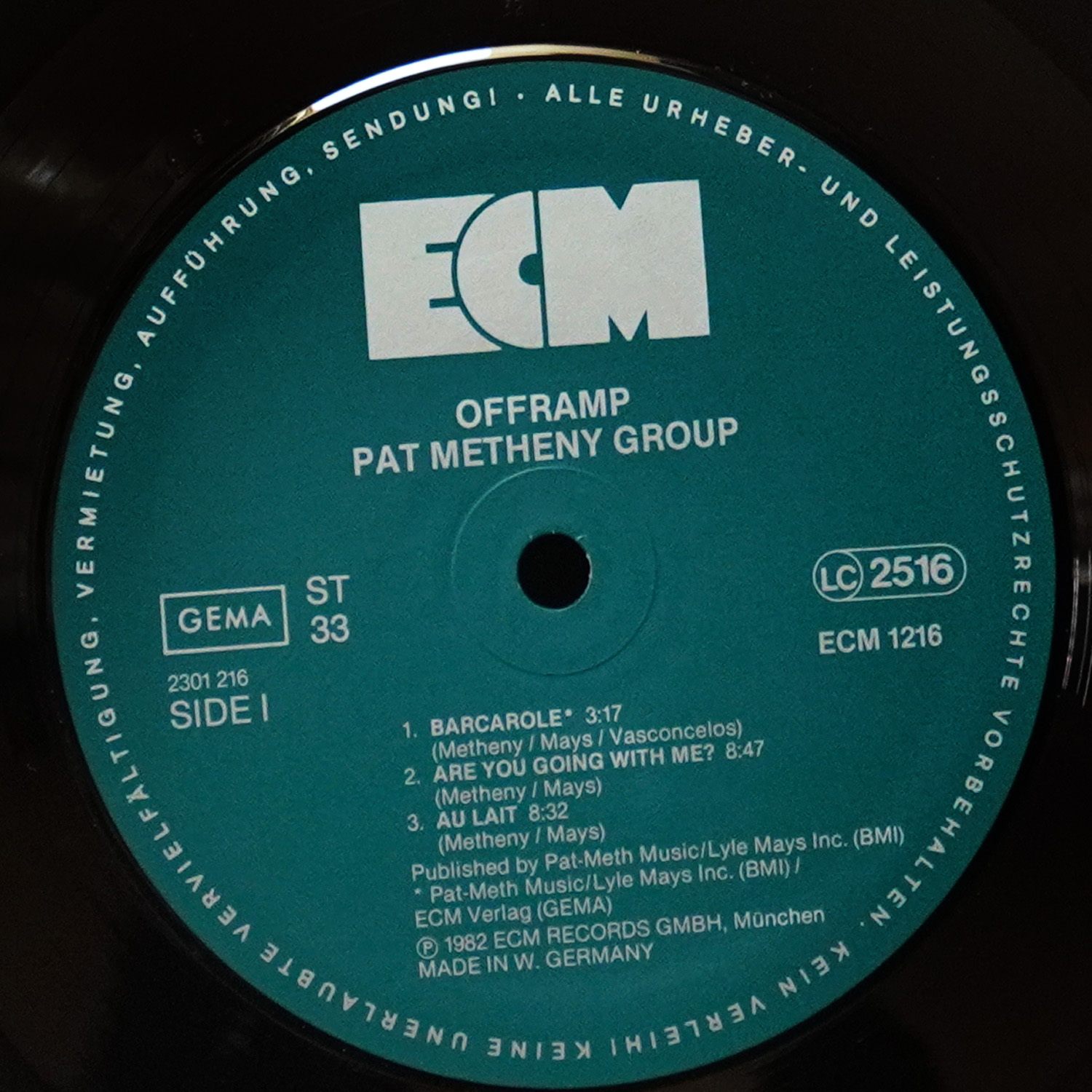 LP Pat Metheny Group — Offramp фото 3