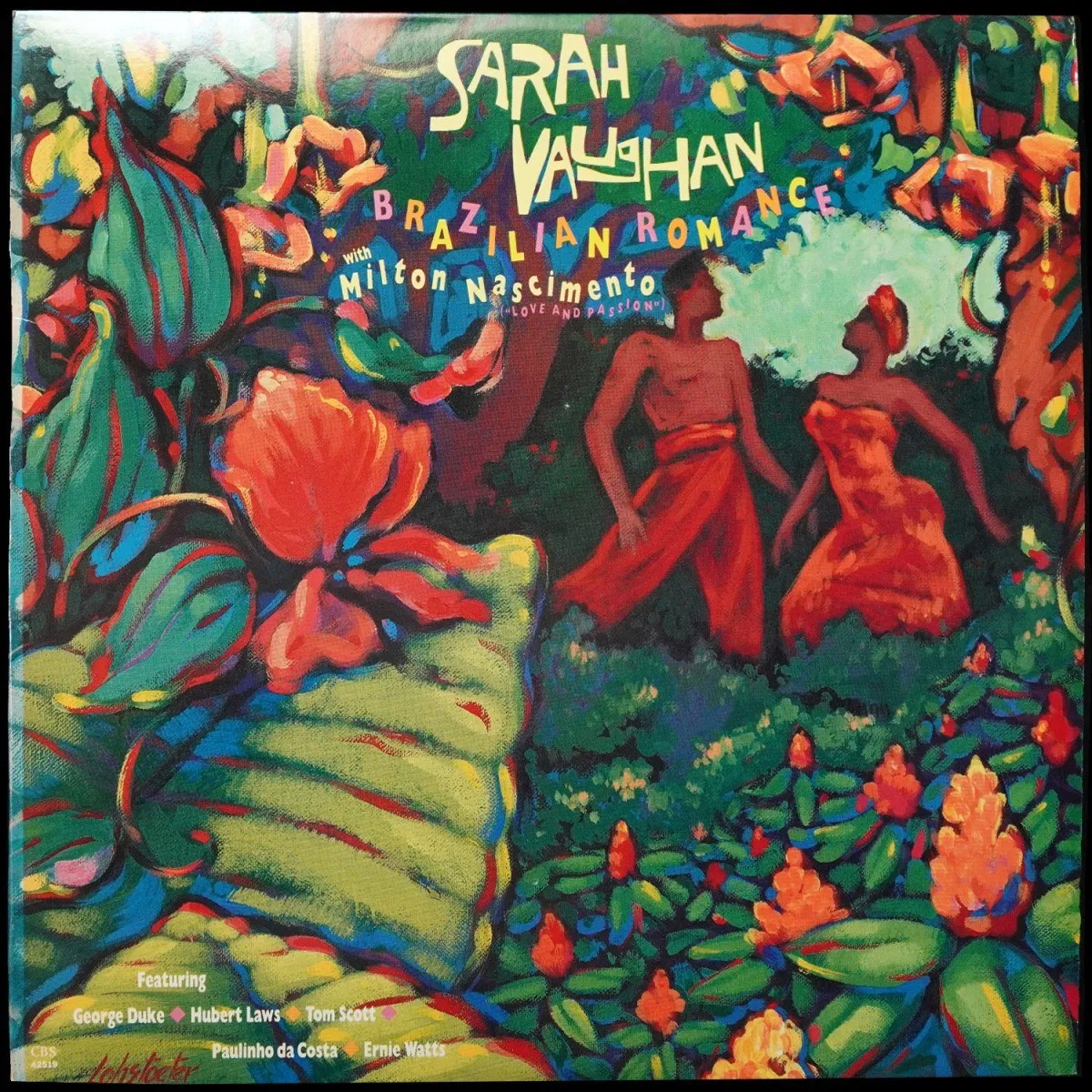 LP Sarah Vaughan — Brazilian Romance фото